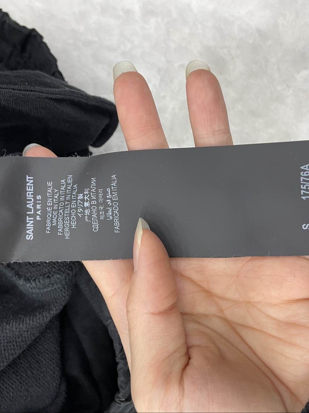 Saint Laurent Paris Saint Laurent Logo Sweatpants Black Size S Size US 30 / EU 46 - 4 Thumbnail