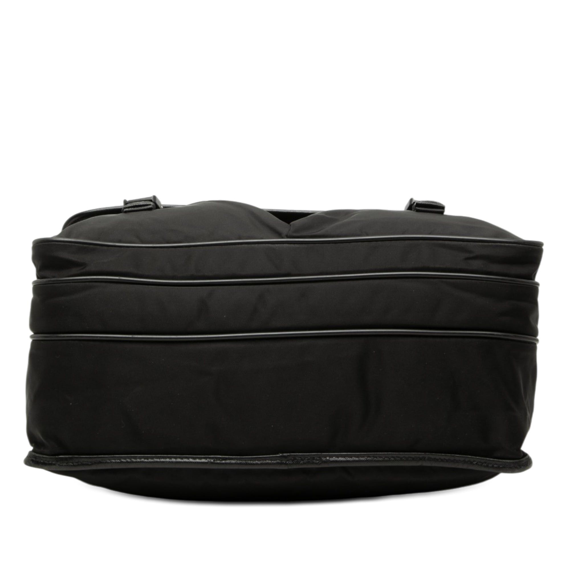 Prada Tessuto Double Buckle Messenger Bag Size ONE SIZE - 3 Thumbnail