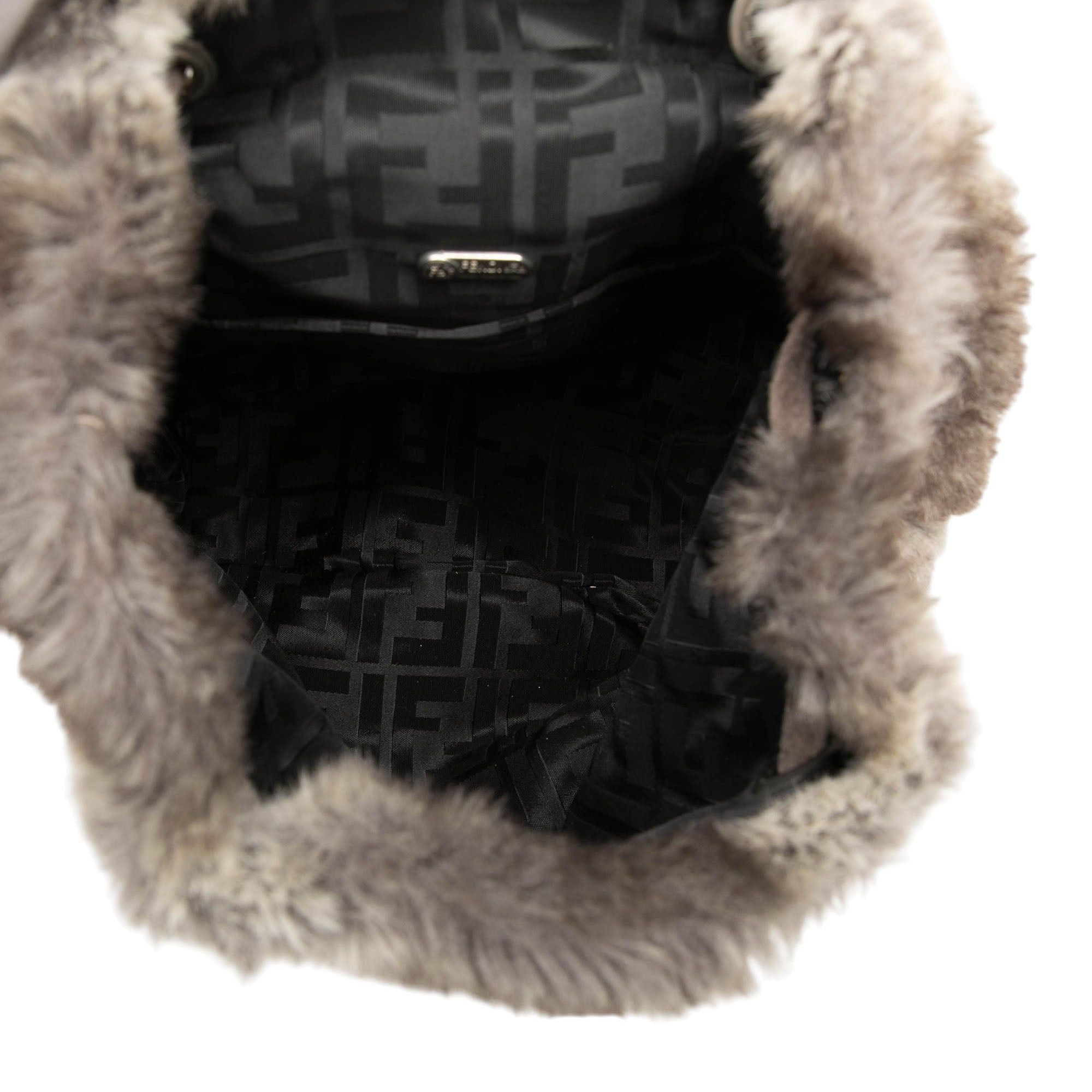 Fendi Mink Fur Tie Dye Print Backpack Size ONE SIZE - 4 Thumbnail