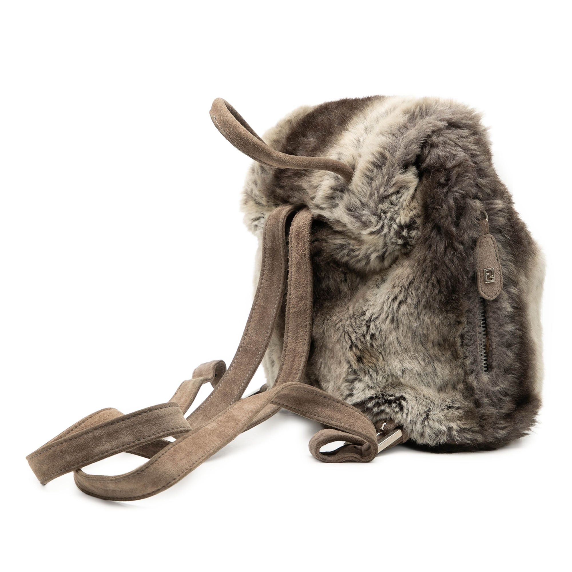 Fendi Mink Fur Tie Dye Print Backpack Size ONE SIZE - 2 Thumbnail
