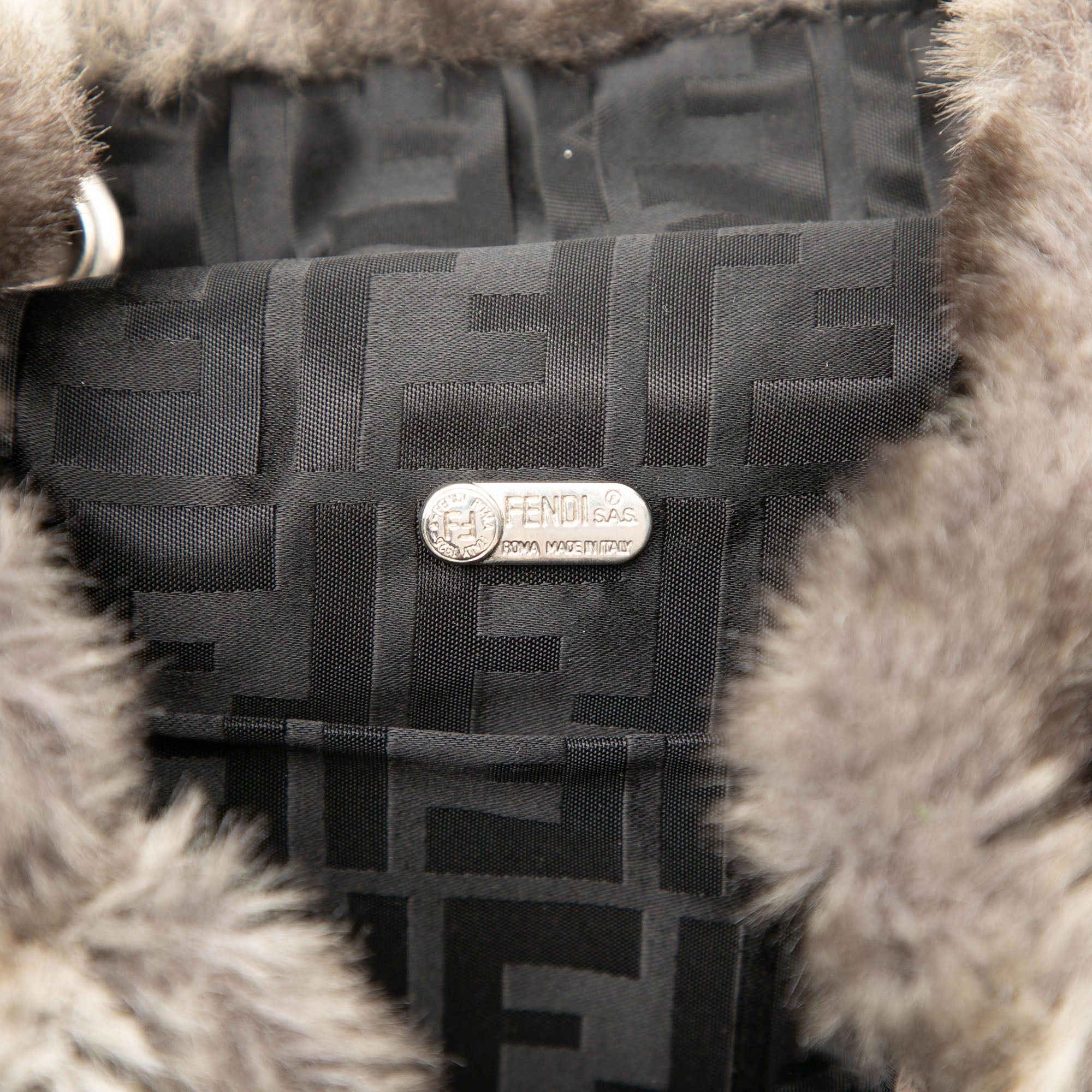 Fendi Mink Fur Tie Dye Print Backpack Size ONE SIZE - 5 Thumbnail