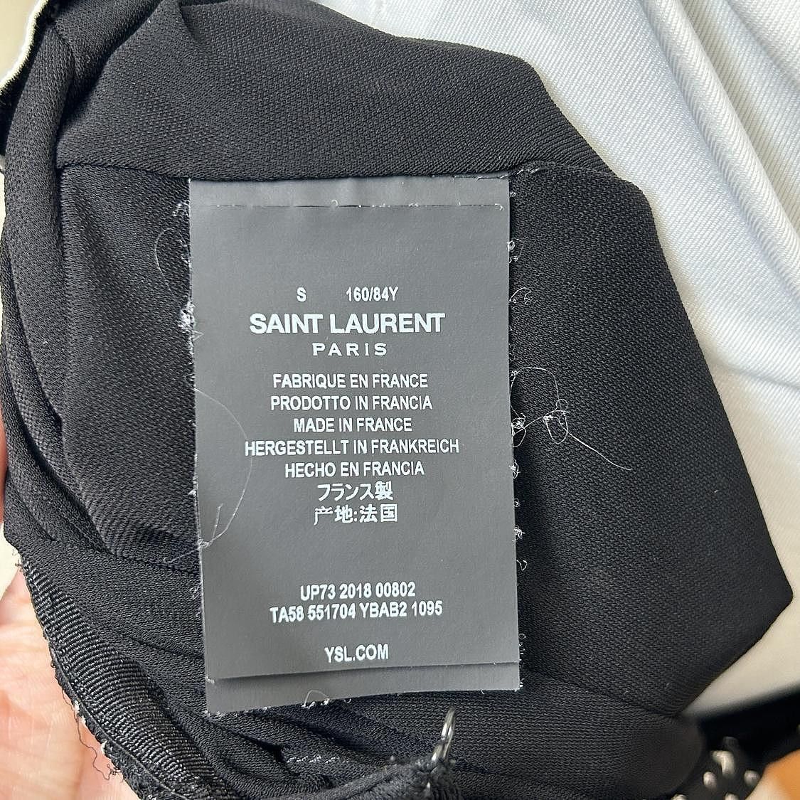 Saint Laurent Paris Saint Laurent Heart Print Mini Dress Size S Size S / US 4 / IT 40 - 4 Thumbnail