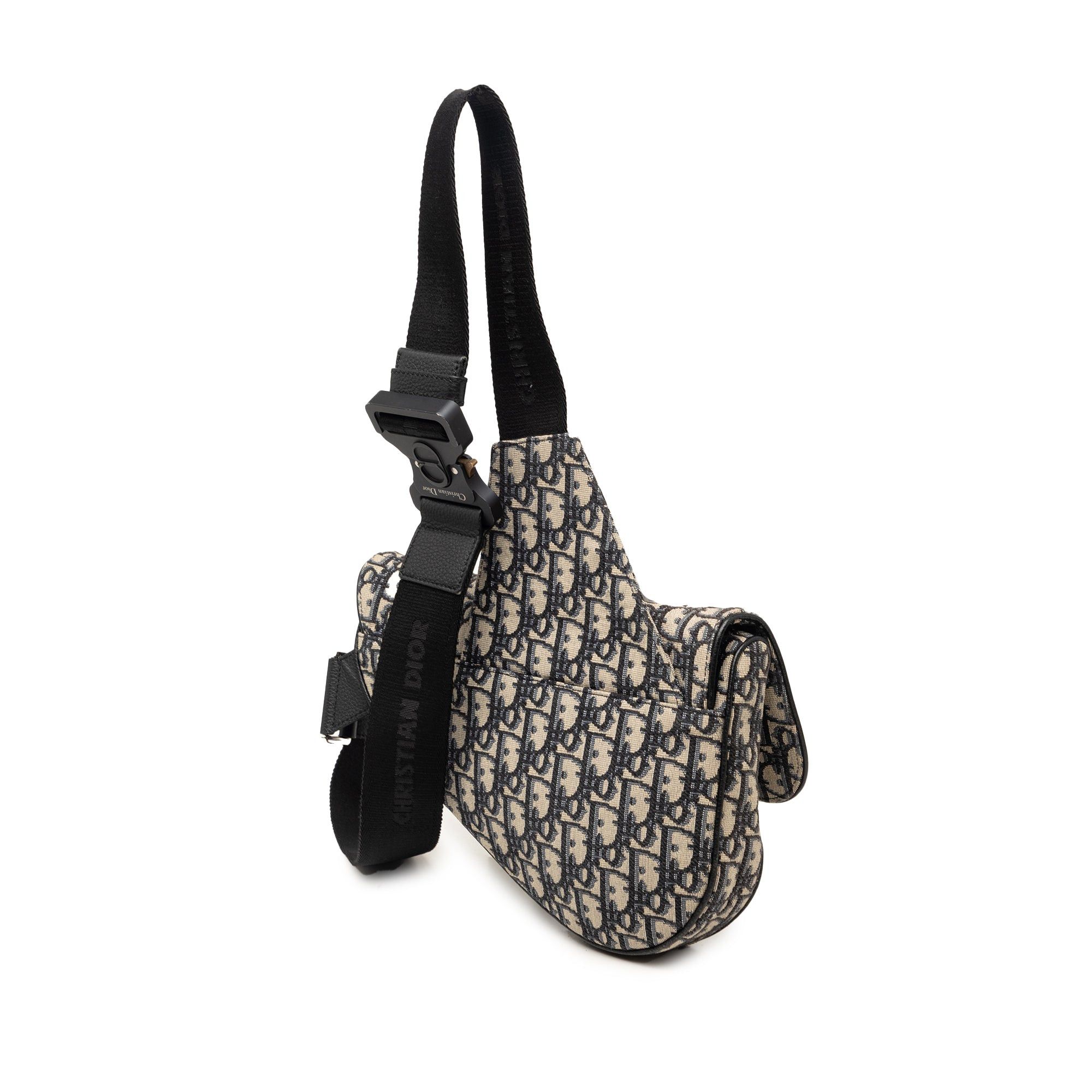 Dior Oblique Canvas Saddle Crossbody Size ONE SIZE - 2 Thumbnail
