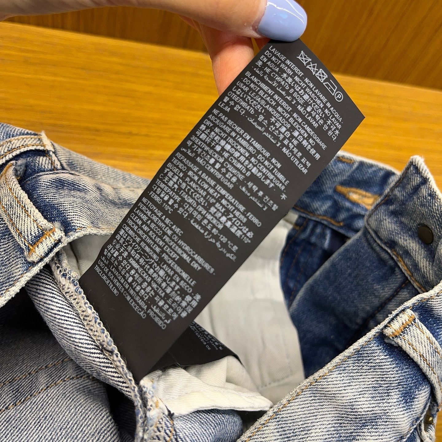 Saint Laurent Paris Saint Laurent Distressed Denim Jeans Size 28 Size US 28 / EU 44 - 7 Thumbnail