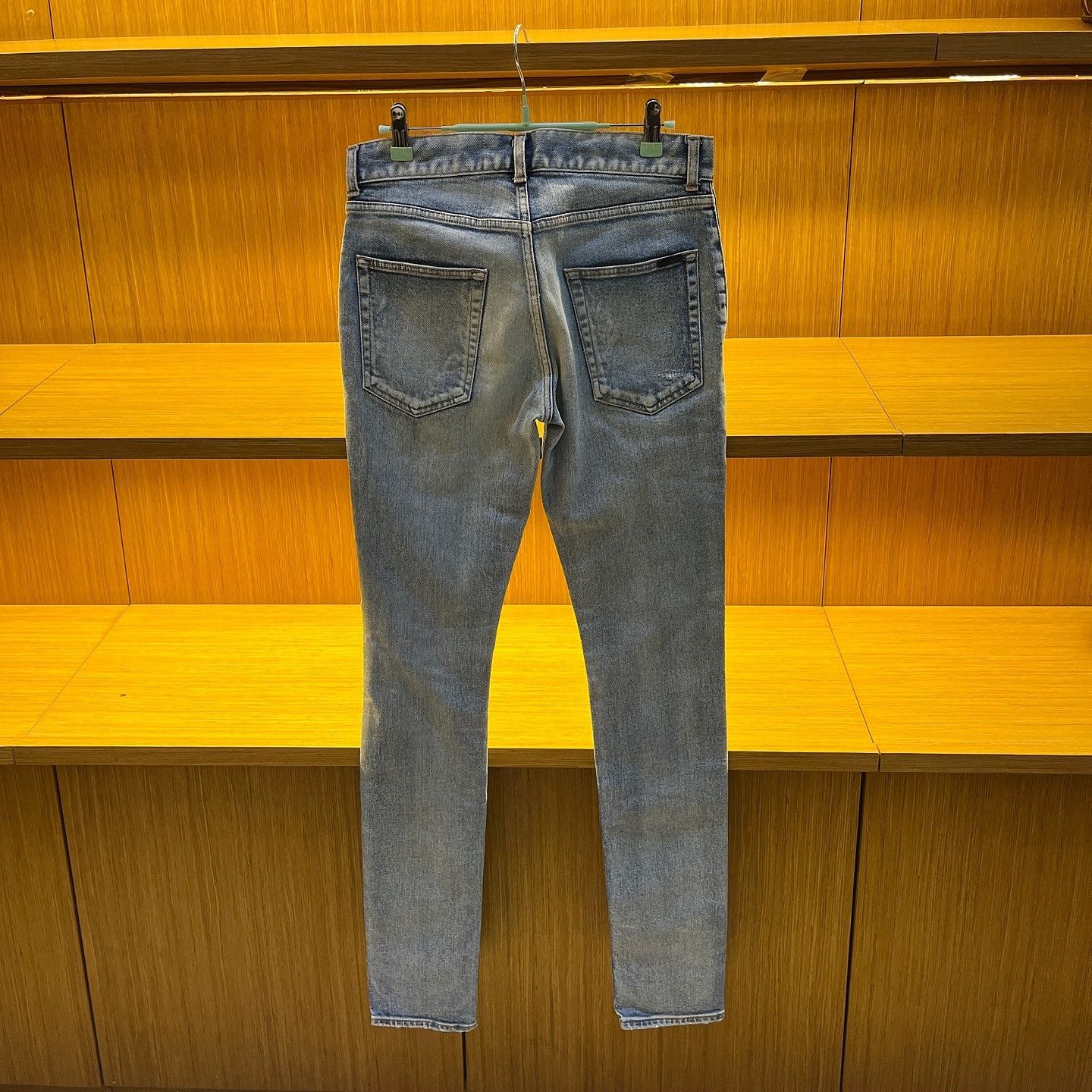 Saint Laurent Paris Saint Laurent Distressed Denim Jeans Size 28 Size US 28 / EU 44 - 2 Thumbnail