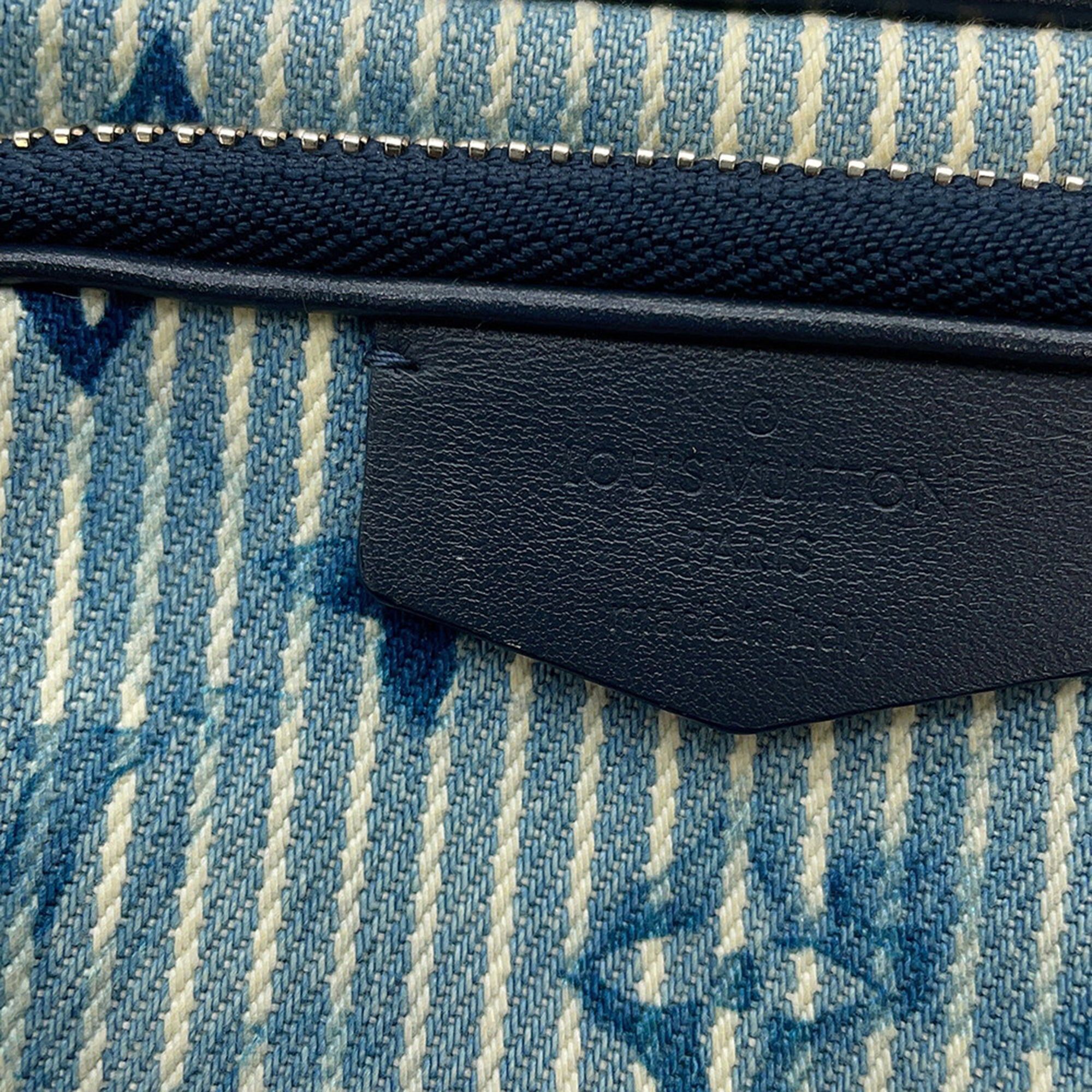 Louis Vuitton Monogram Denim Watercolor Hickory Stripes Outdoor Pouch Size ONE SIZE - 7 Thumbnail
