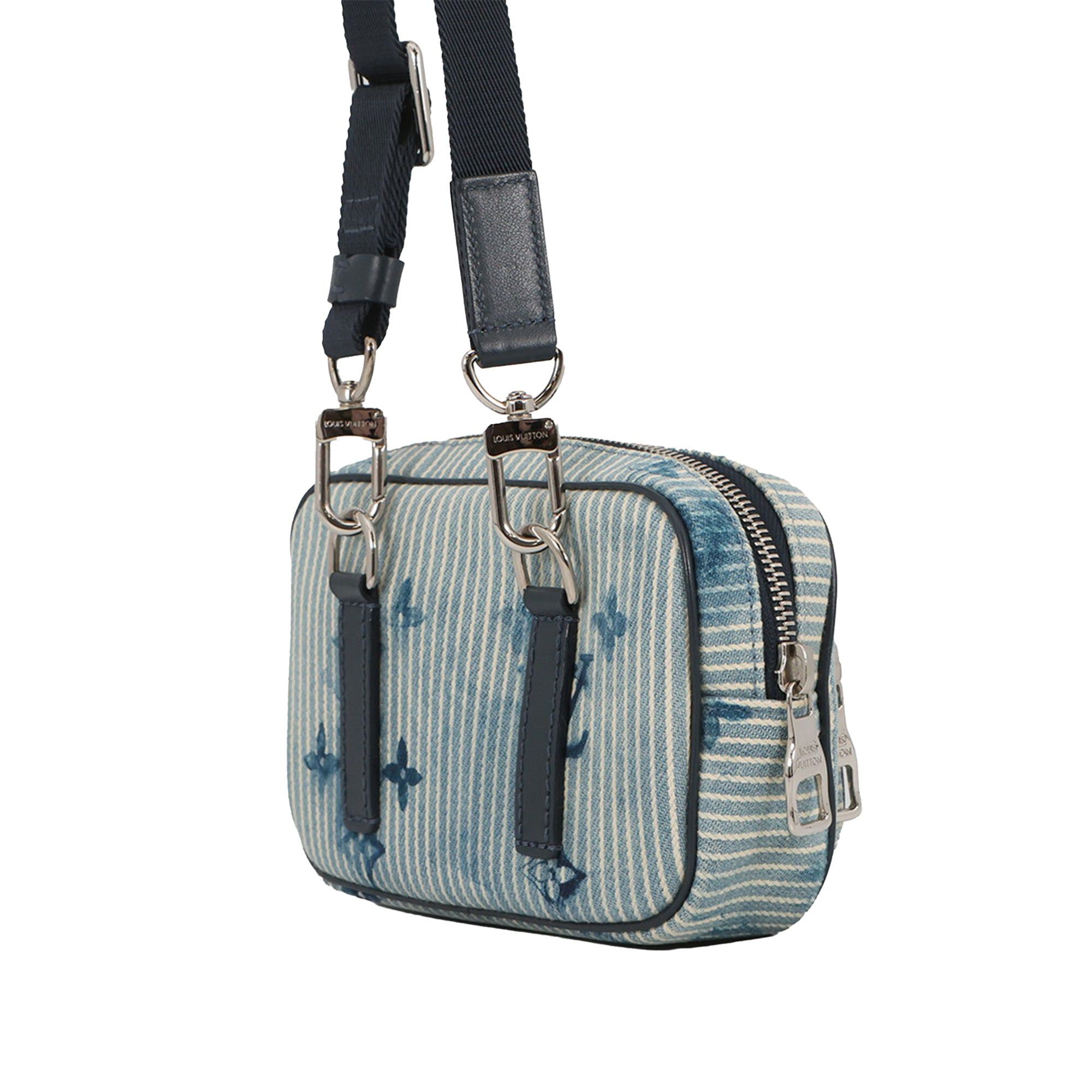 Louis Vuitton Monogram Denim Watercolor Hickory Stripes Outdoor Pouch Size ONE SIZE - 2 Thumbnail