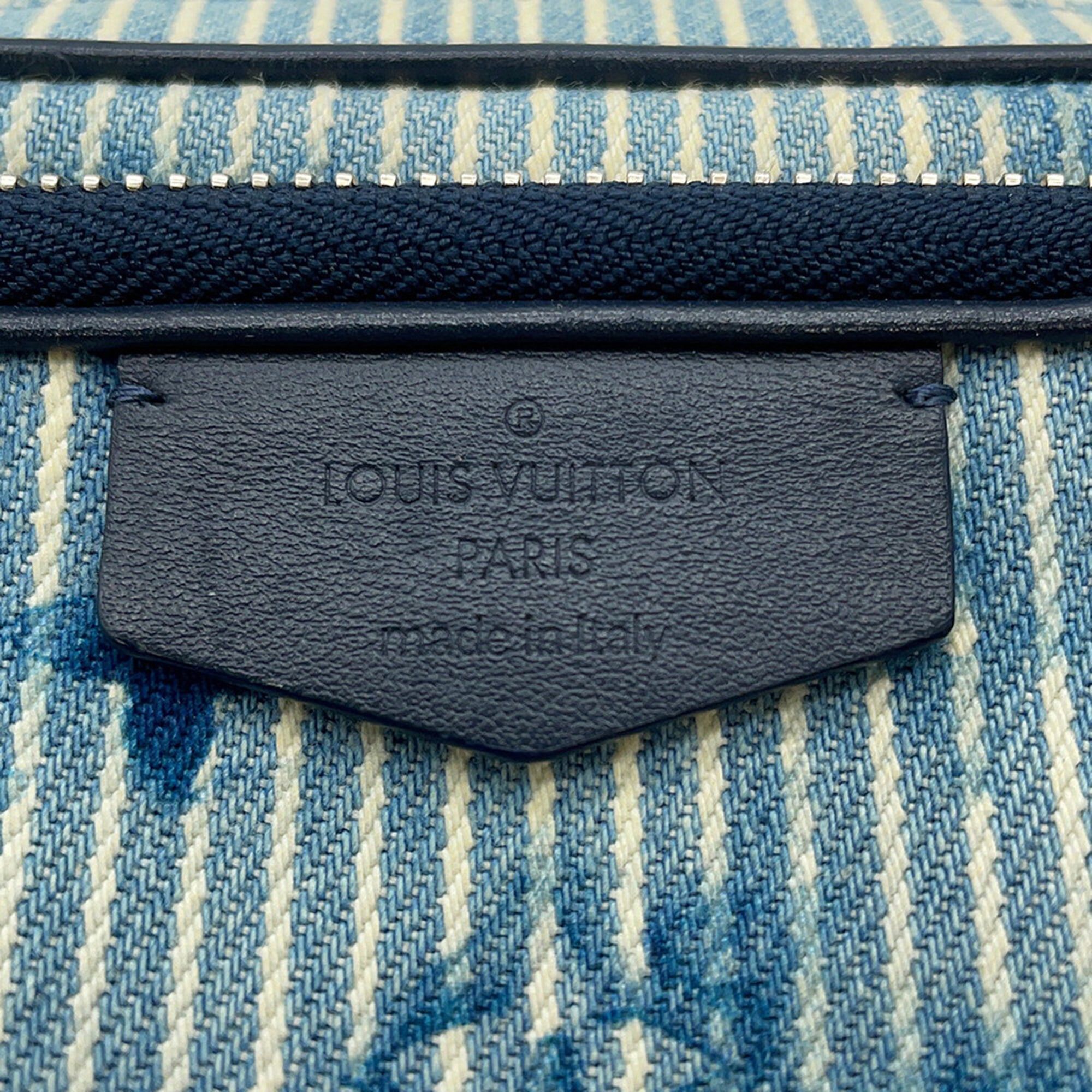 Louis Vuitton Monogram Denim Watercolor Hickory Stripes Outdoor Pouch Size ONE SIZE - 5 Thumbnail