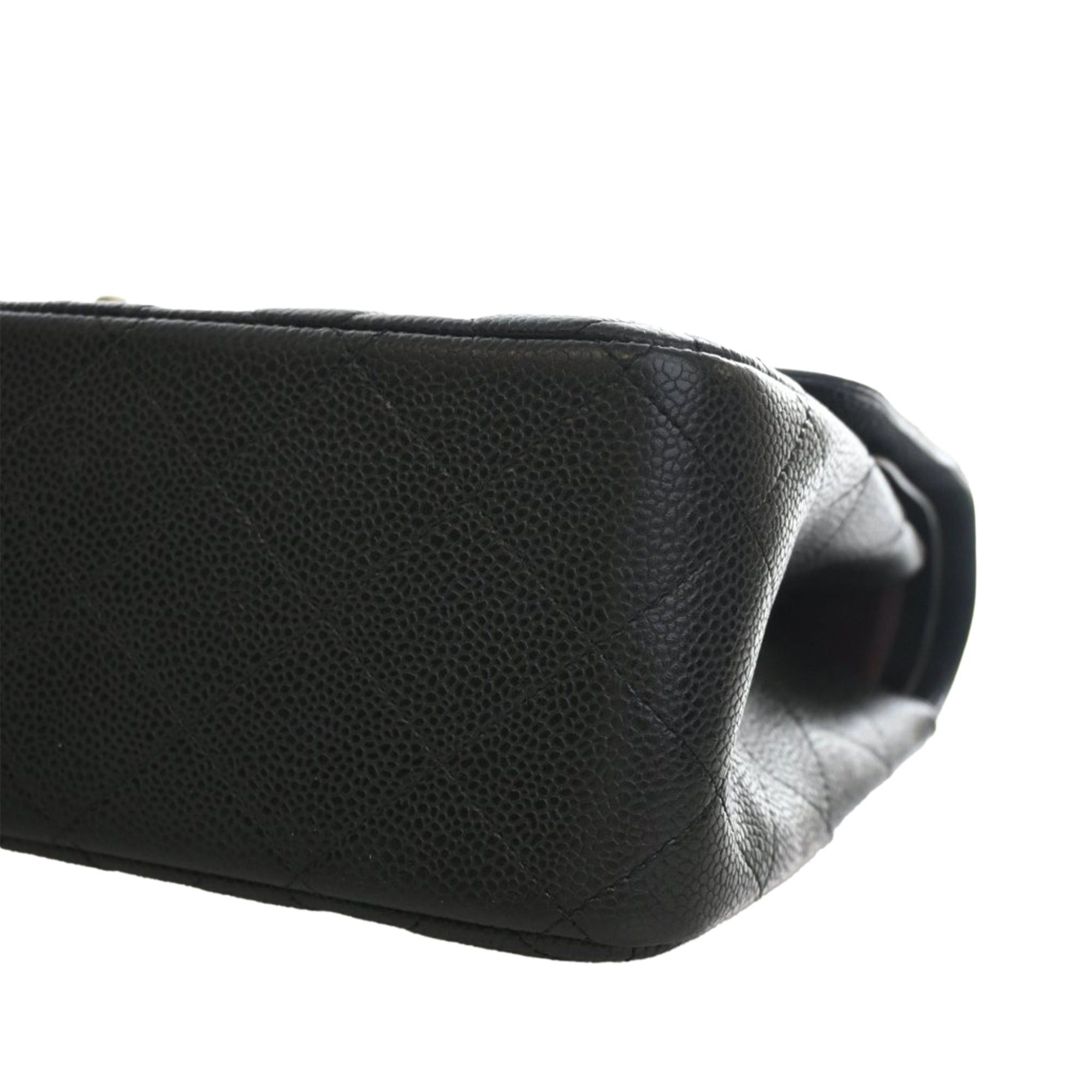 Chanel Jumbo Classic Caviar Double Flap Size ONE SIZE - 10 Thumbnail