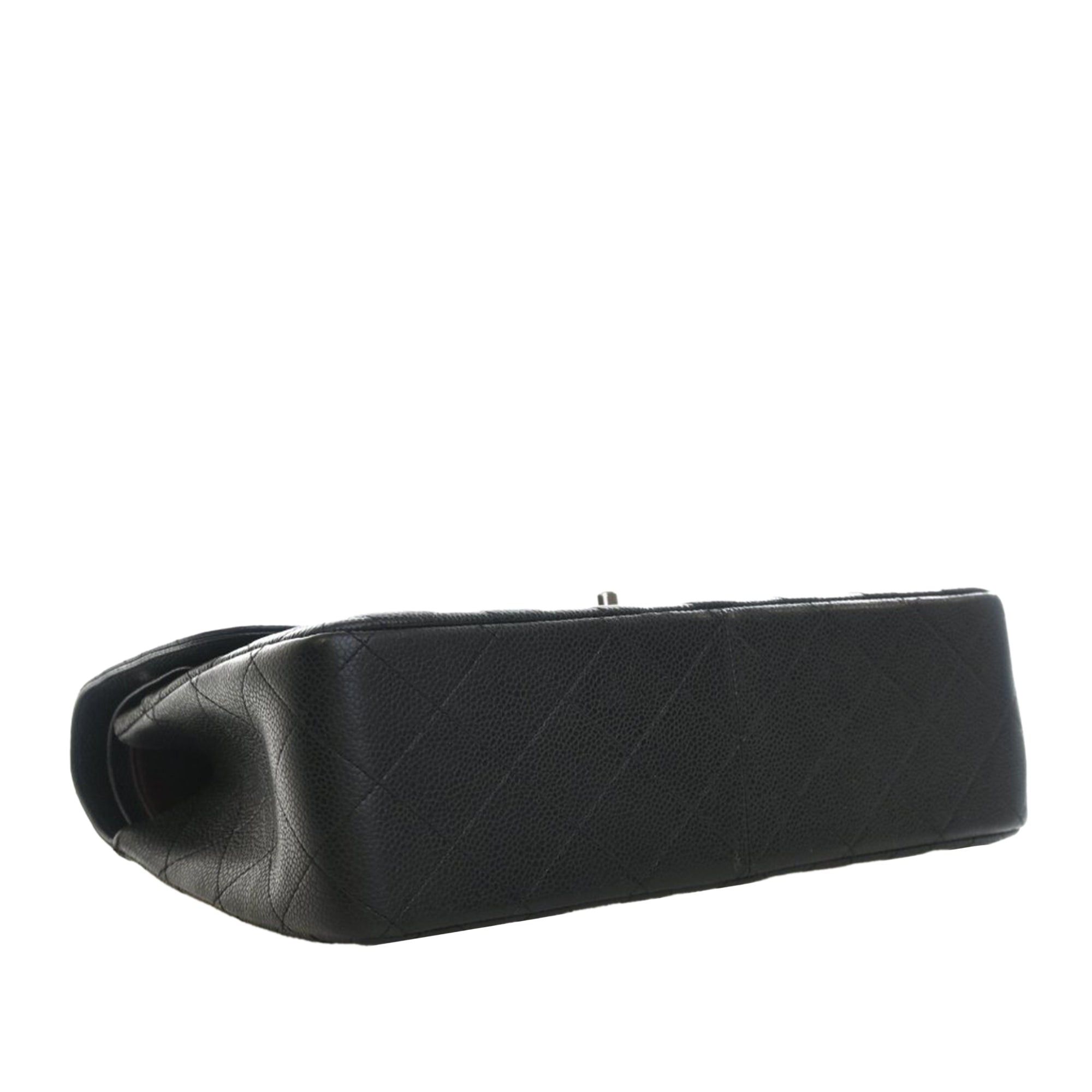 Chanel Jumbo Classic Caviar Double Flap Size ONE SIZE - 8 Thumbnail
