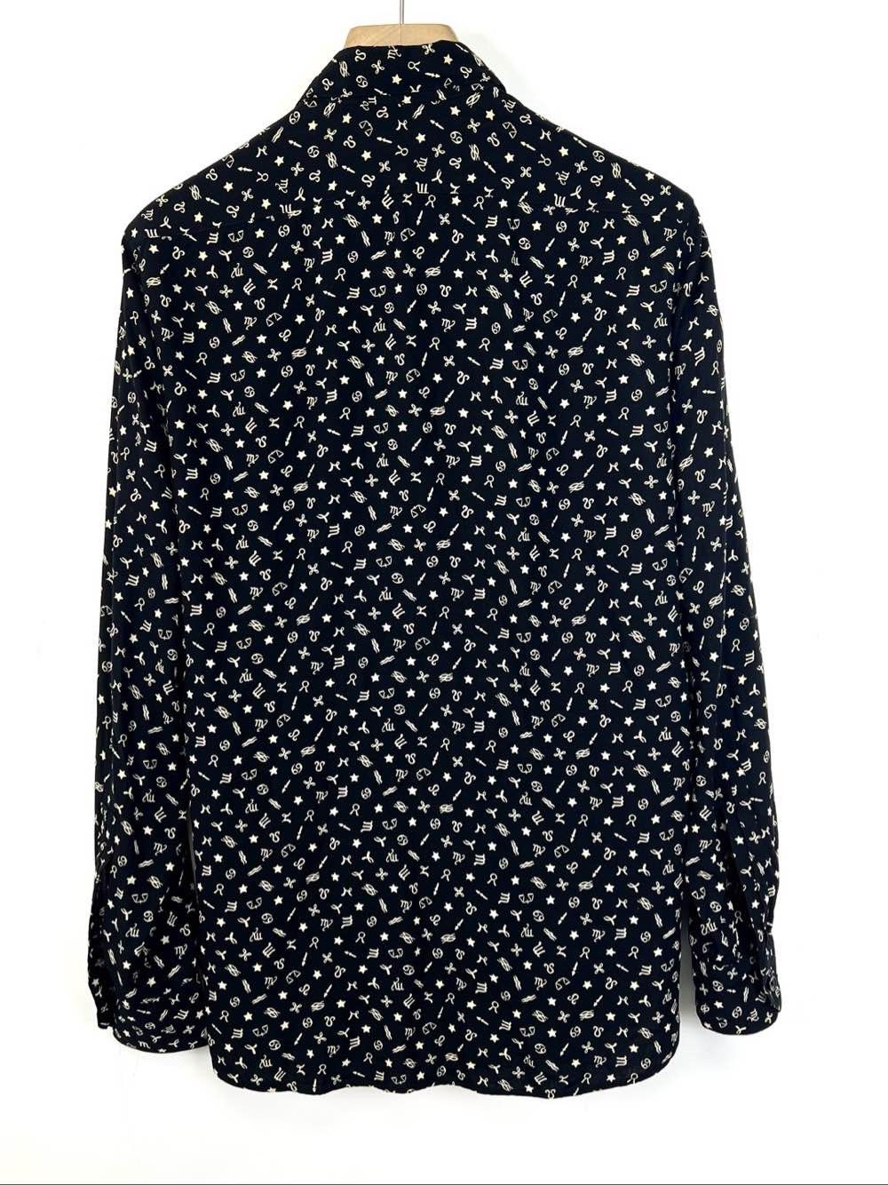 Saint Laurent Paris Saint Laurent Zodiac Print Shirt Size S Size US S / EU 44-46 / 1 - 2 Thumbnail