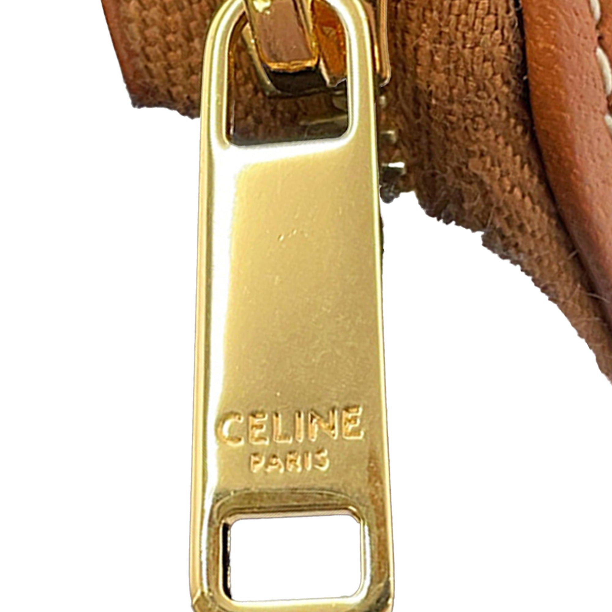 Celine Triomphe Coated Canvas Clutch On Chain Size ONE SIZE - 10 Thumbnail