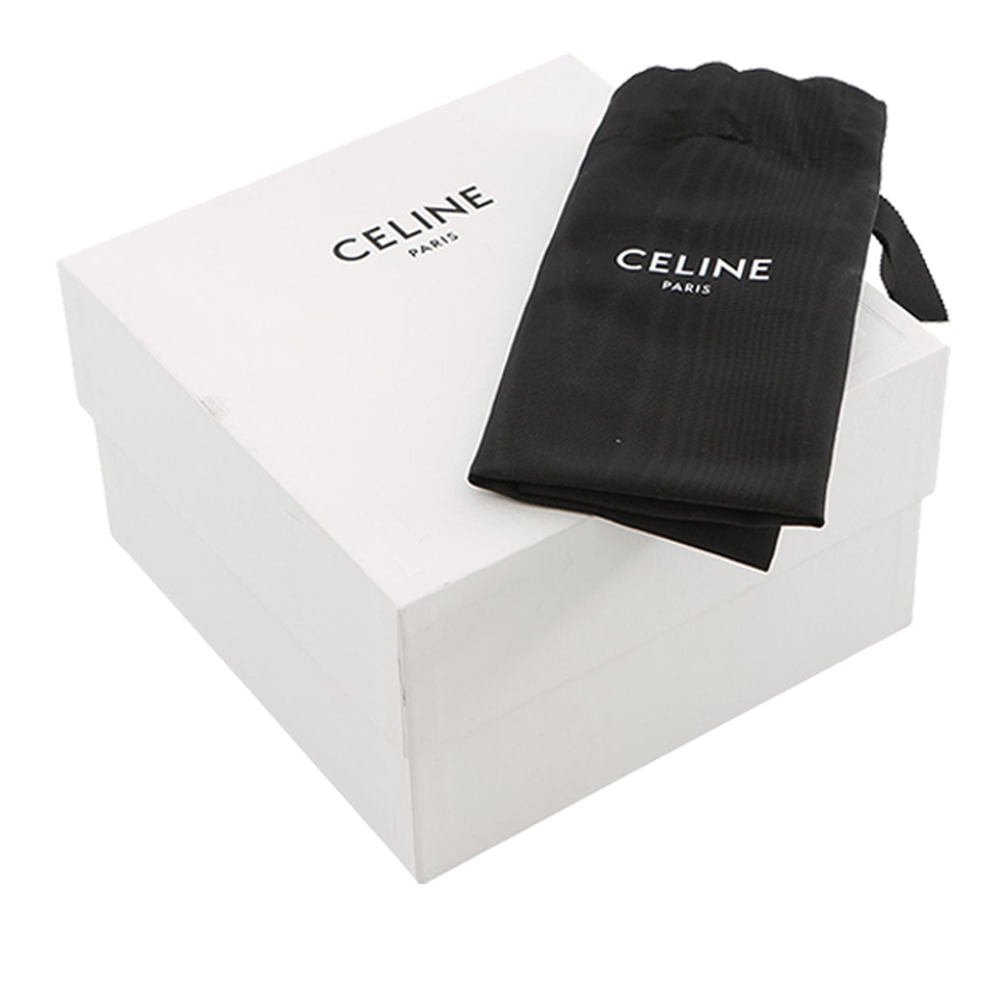 Celine Triomphe Coated Canvas Clutch On Chain Size ONE SIZE - 12 Thumbnail