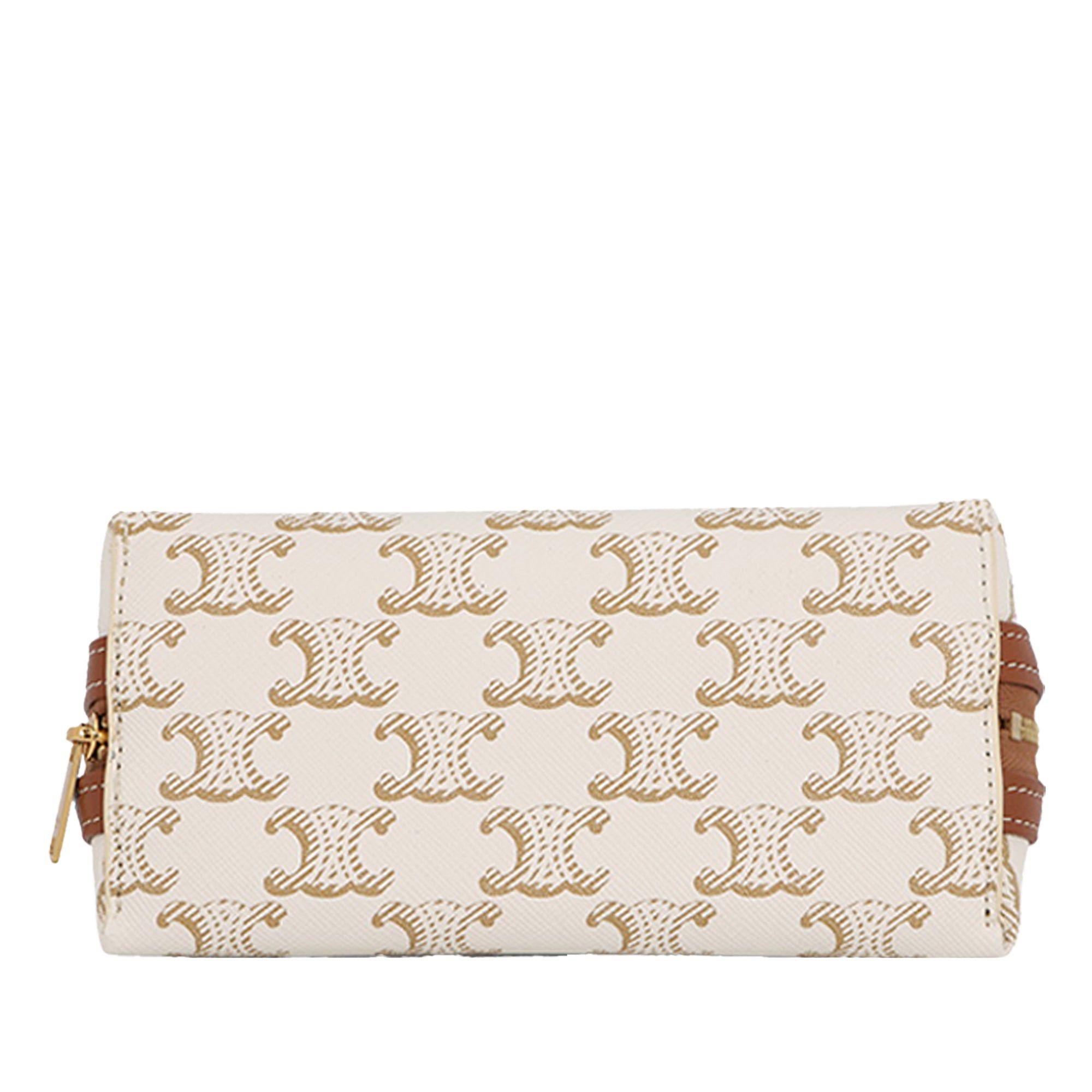 Celine Triomphe Coated Canvas Clutch On Chain Size ONE SIZE - 3 Thumbnail