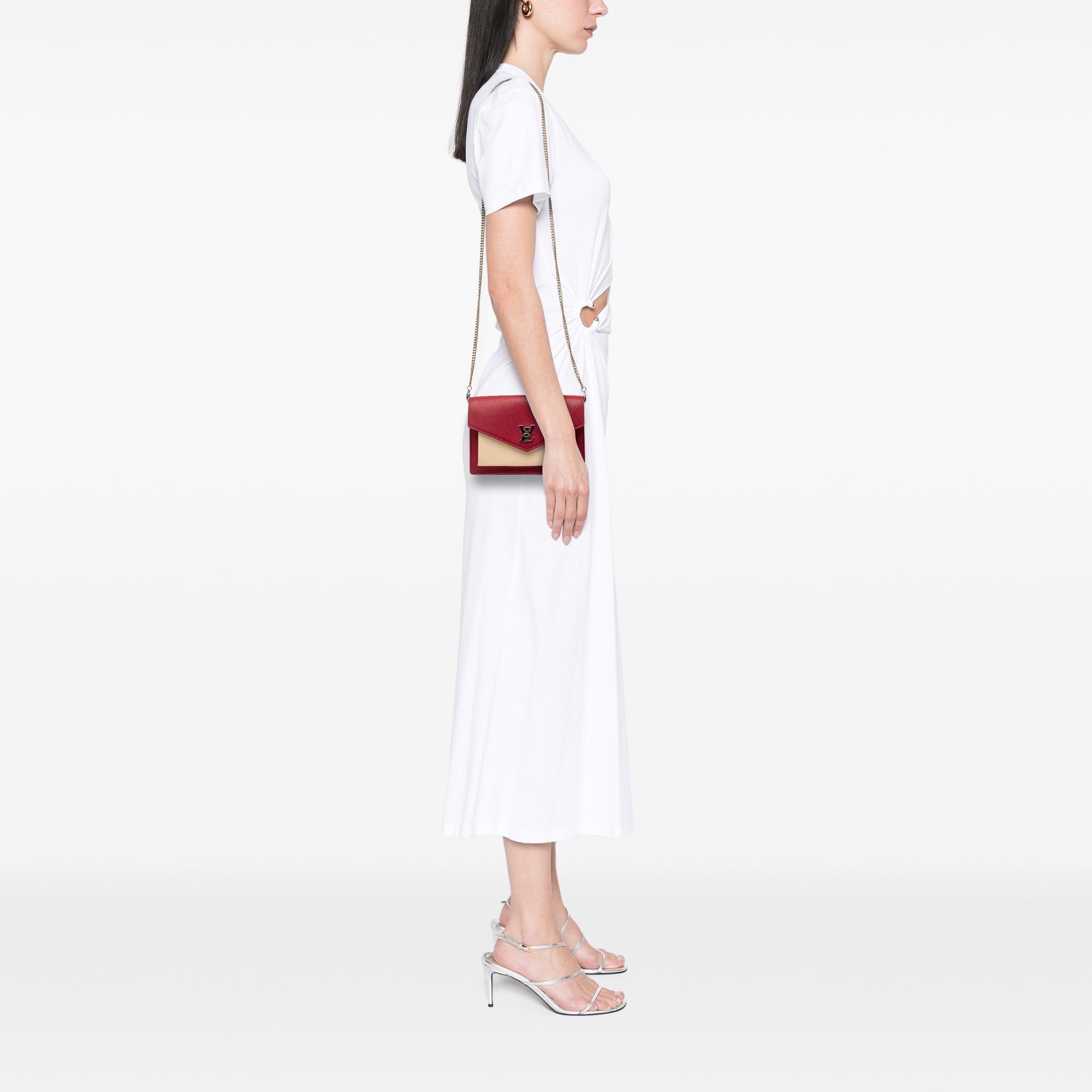 Louis Vuitton Bicolor Leather MyLockMe Chain Pochette Size ONE SIZE - 7 Thumbnail