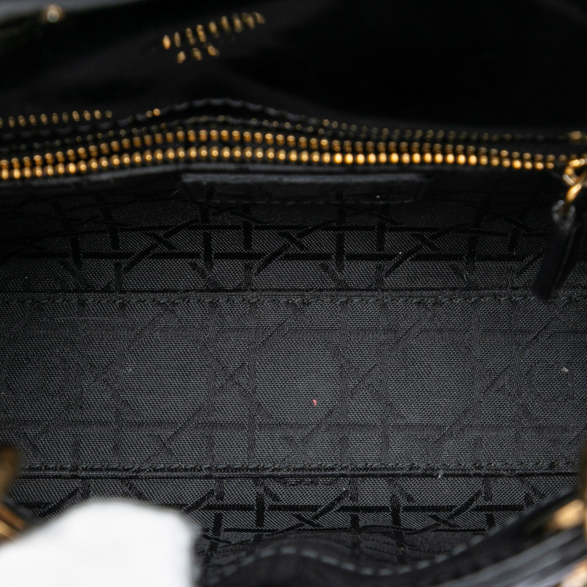Dior Mini Patent Cannage Lady Dior Size ONE SIZE - 4 Thumbnail