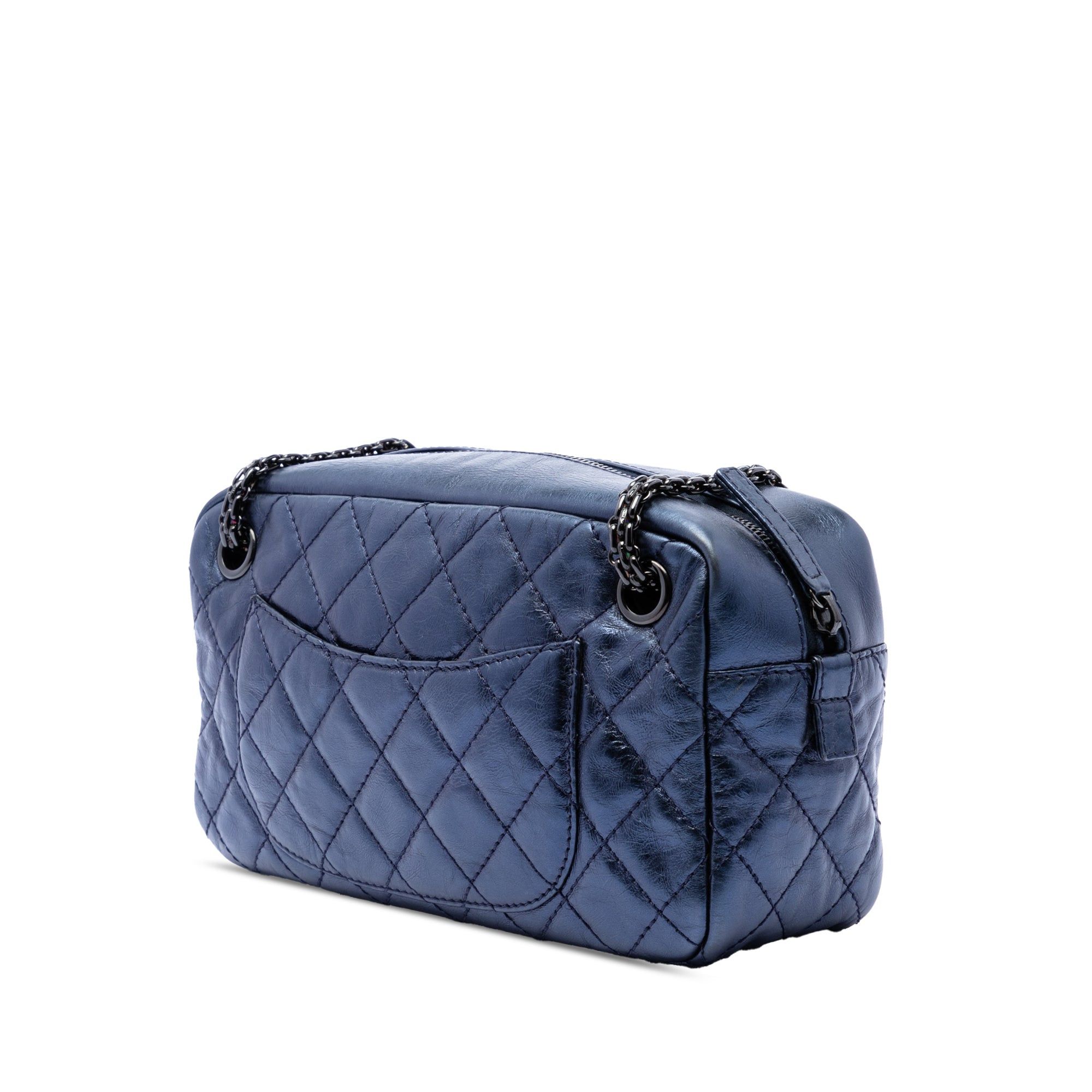 Chanel Medium Metallic Quilted Aged Calfskin Reissue Camera Bag Size ONE SIZE - 2 Thumbnail