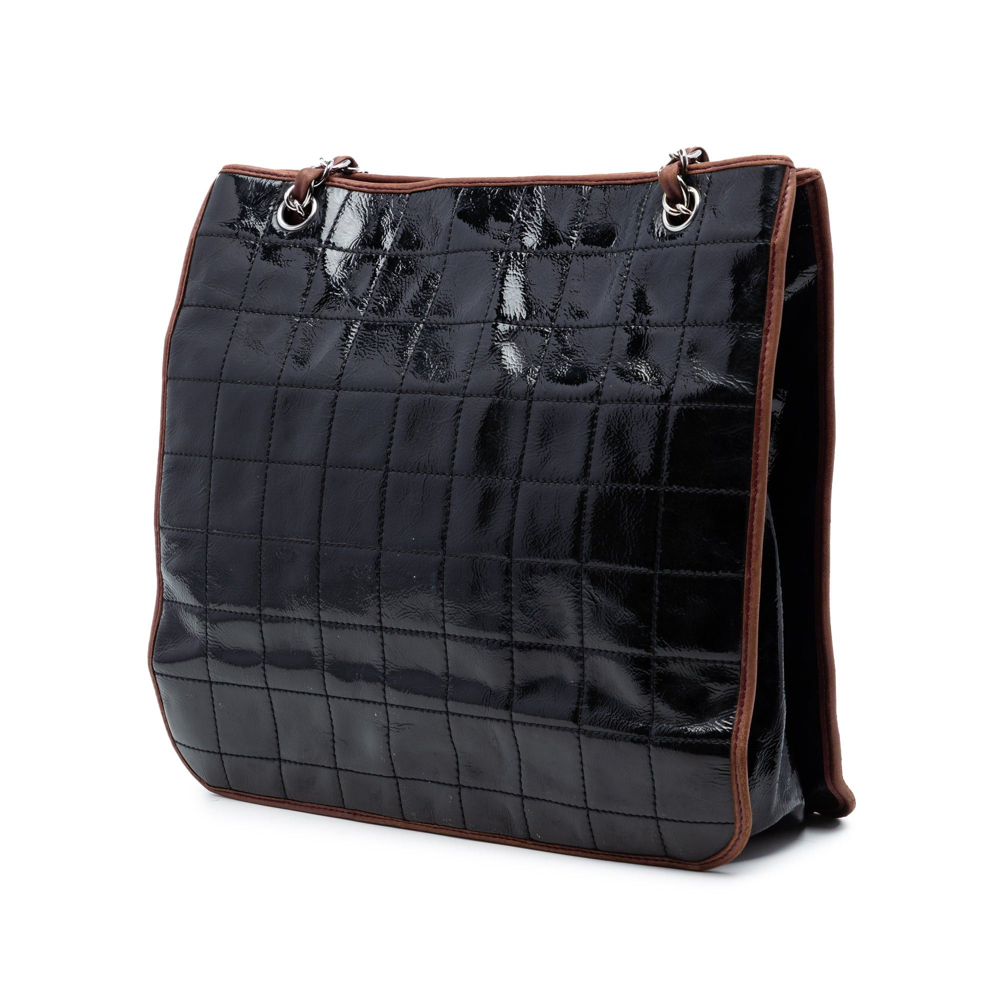 Chanel CC Chocolate Bar Patent Tote Size ONE SIZE - 2 Thumbnail