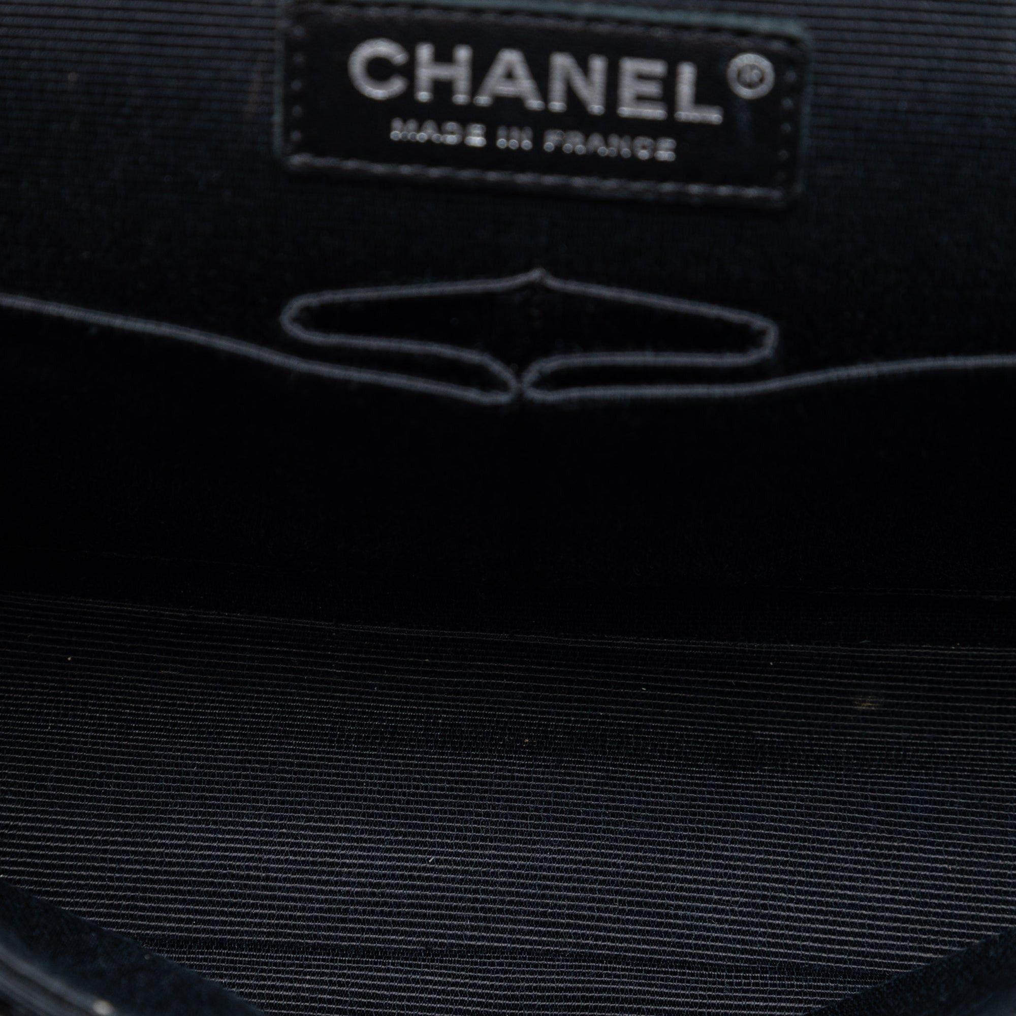 Chanel Medium Classic Tweed and Ribbon Logo Double Flap Size ONE SIZE - 4 Thumbnail