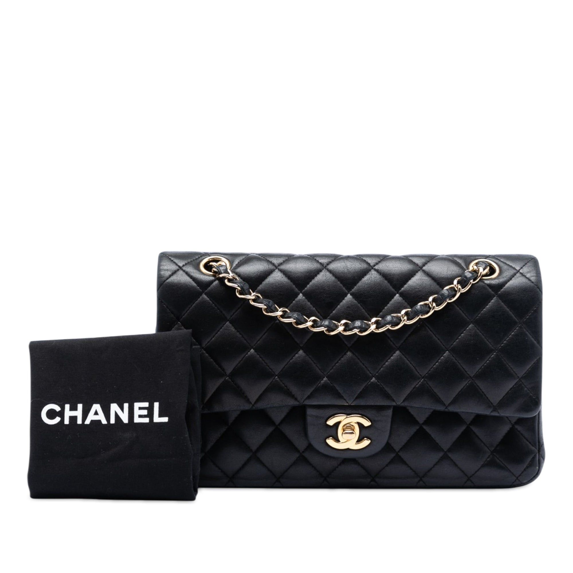 Chanel Medium Classic Lambskin Double Flap Size ONE SIZE - 6 Thumbnail