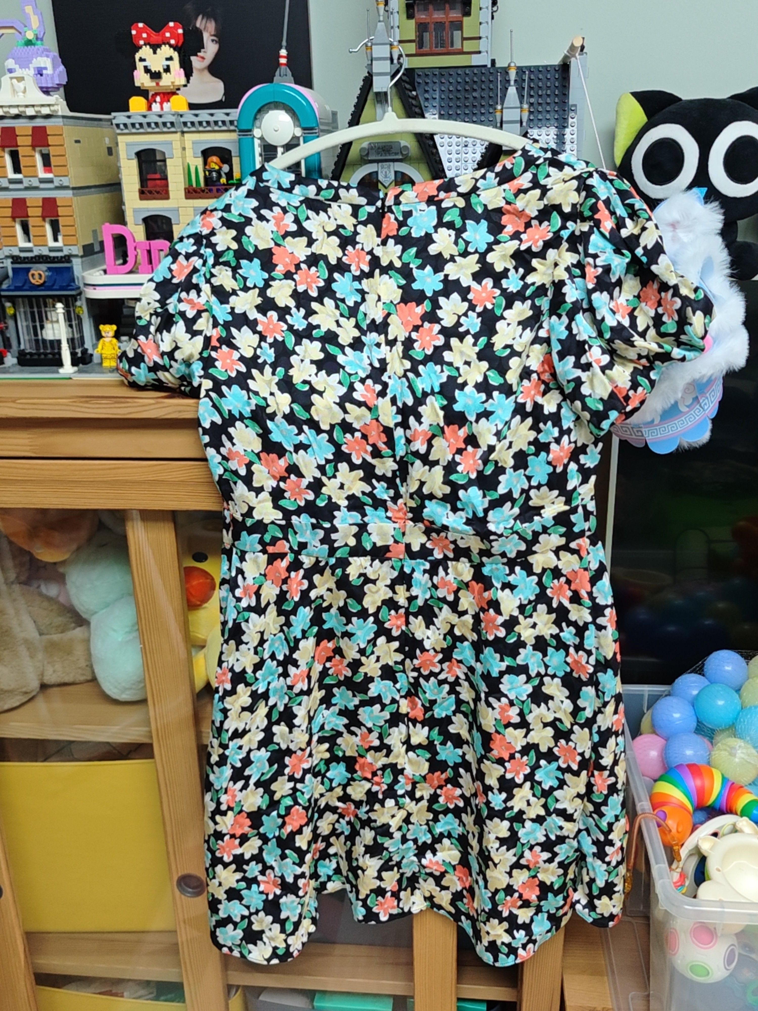 Saint Laurent Paris Saint Laurent Floral Mini Dress Size 38 Size S / US 4 / IT 40 - 2 Thumbnail