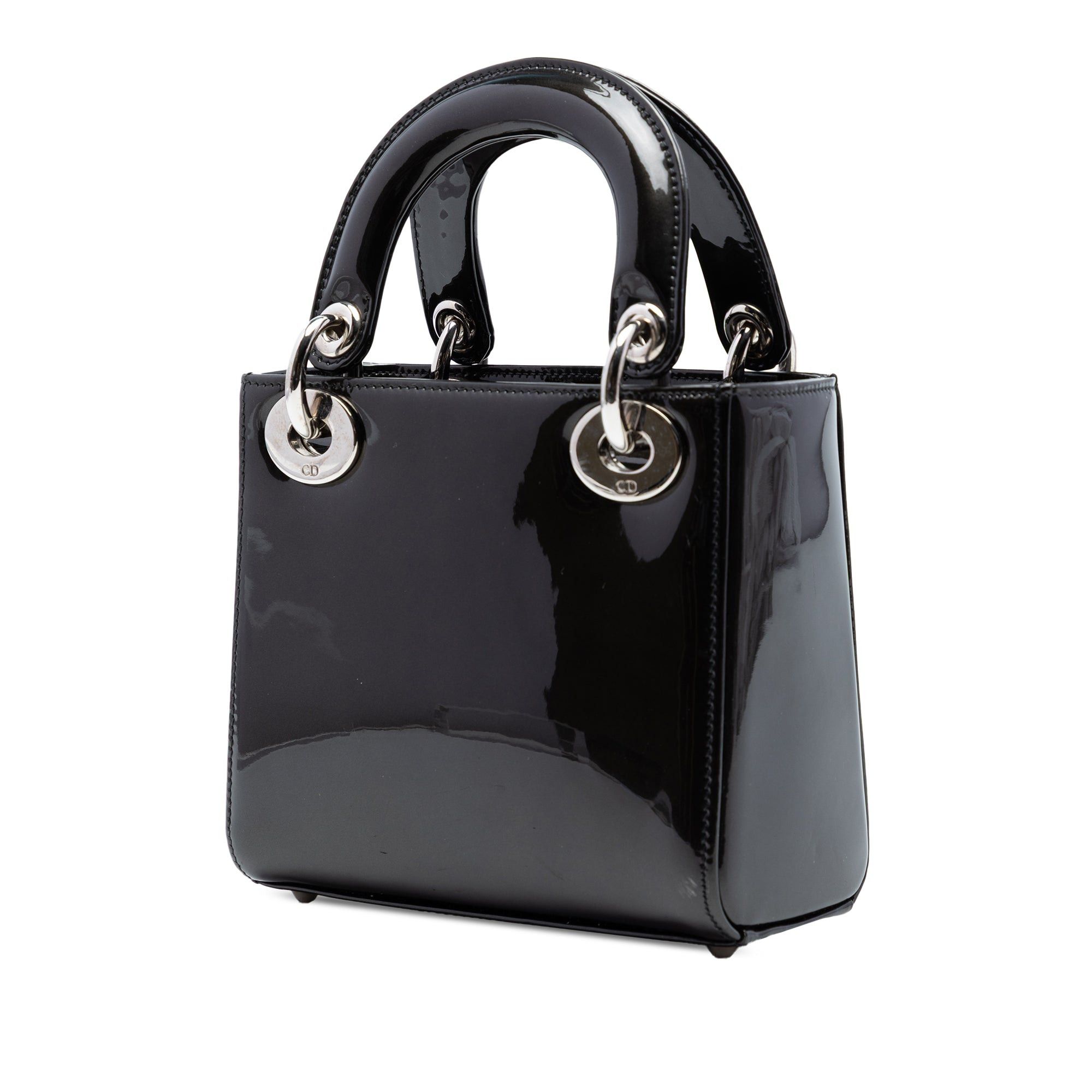 Dior Mini Patent Lady Dior Size ONE SIZE - 2 Thumbnail