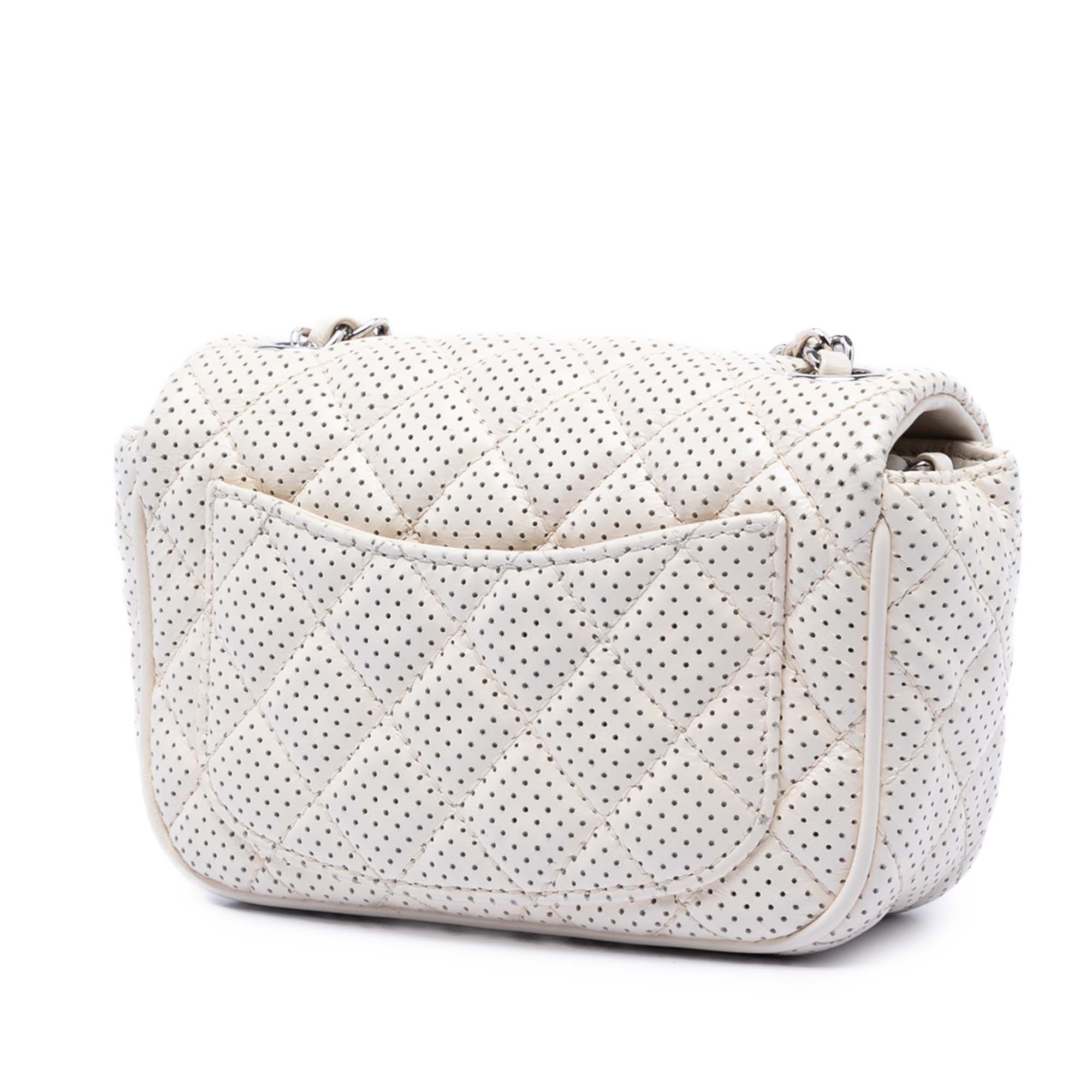 Chanel Mini Perforated Lambskin Punch Flap Size ONE SIZE - 2 Thumbnail
