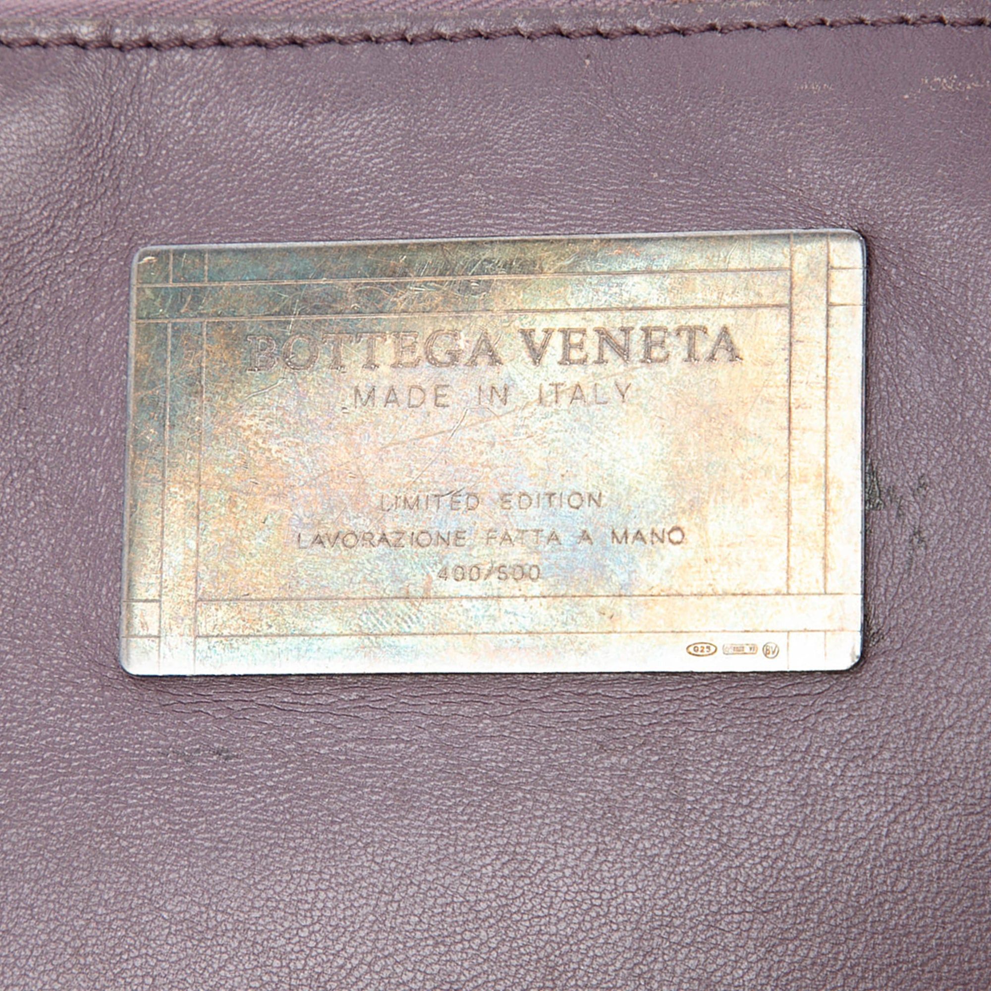 Bottega Veneta Limited Edition Medium Lambskin Intreccio Cabat Tote Size ONE SIZE - 5 Thumbnail