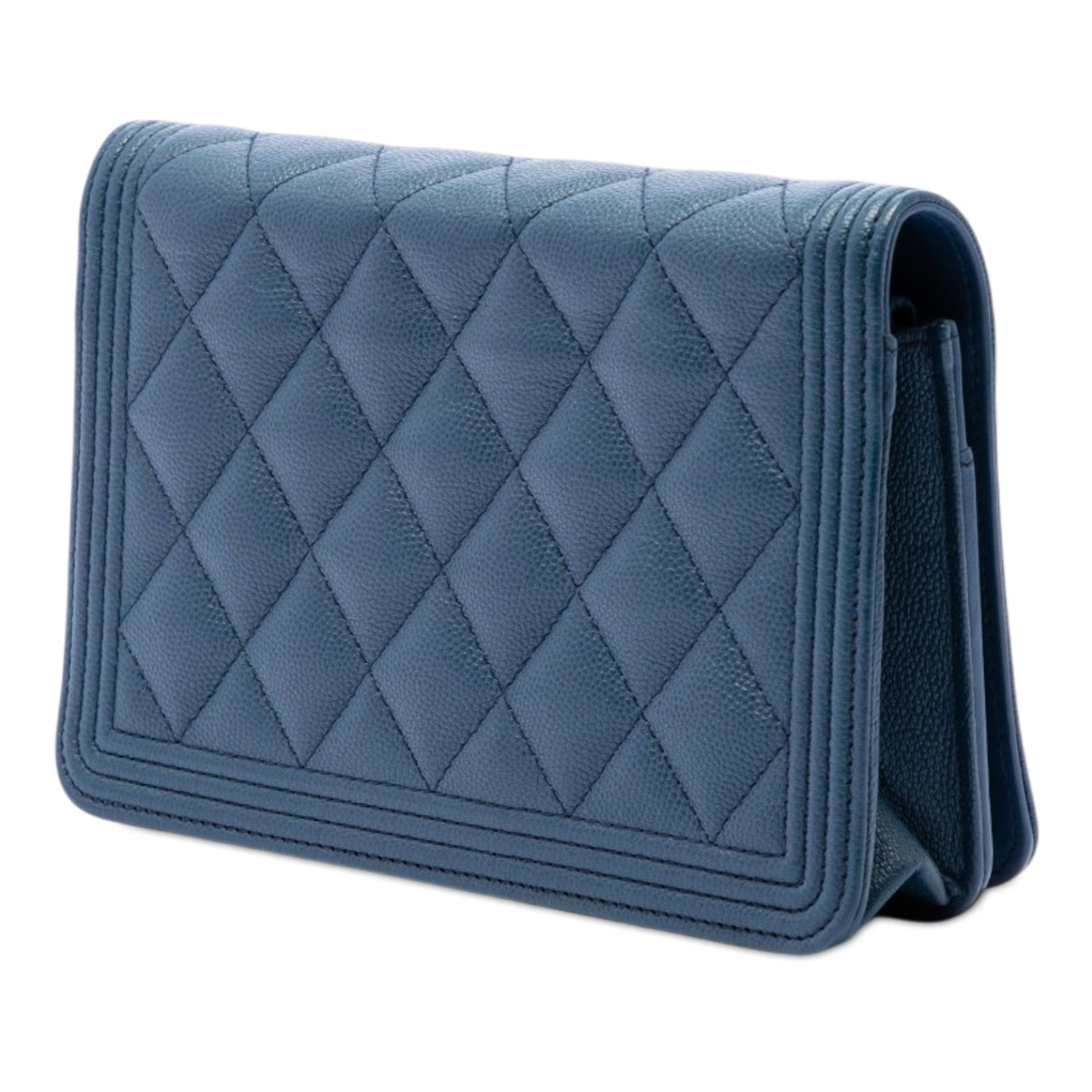 Chanel Quilted Caviar Boy Wallet on Chain Size ONE SIZE - 2 Thumbnail