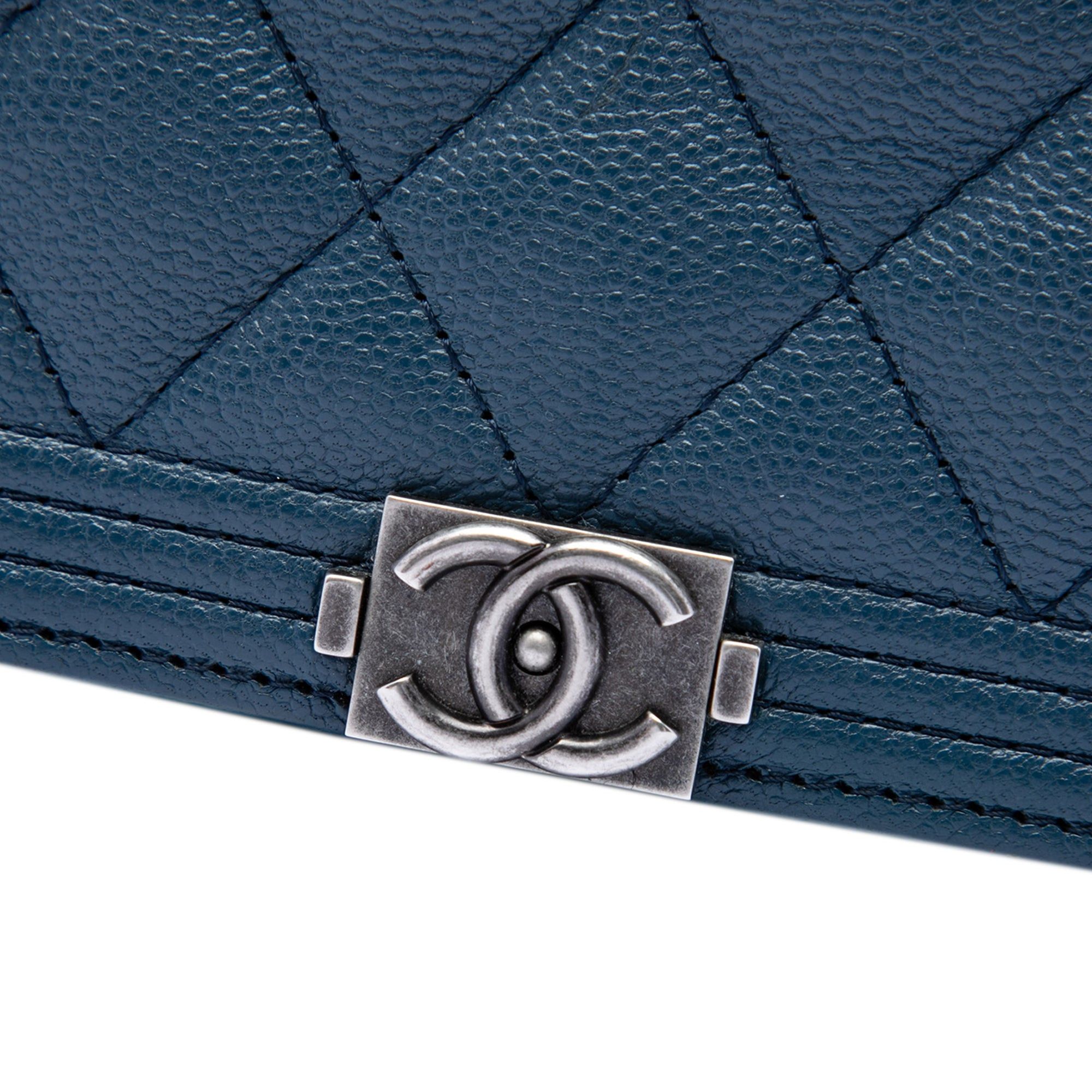 Chanel Quilted Caviar Boy Wallet on Chain Size ONE SIZE - 5 Thumbnail