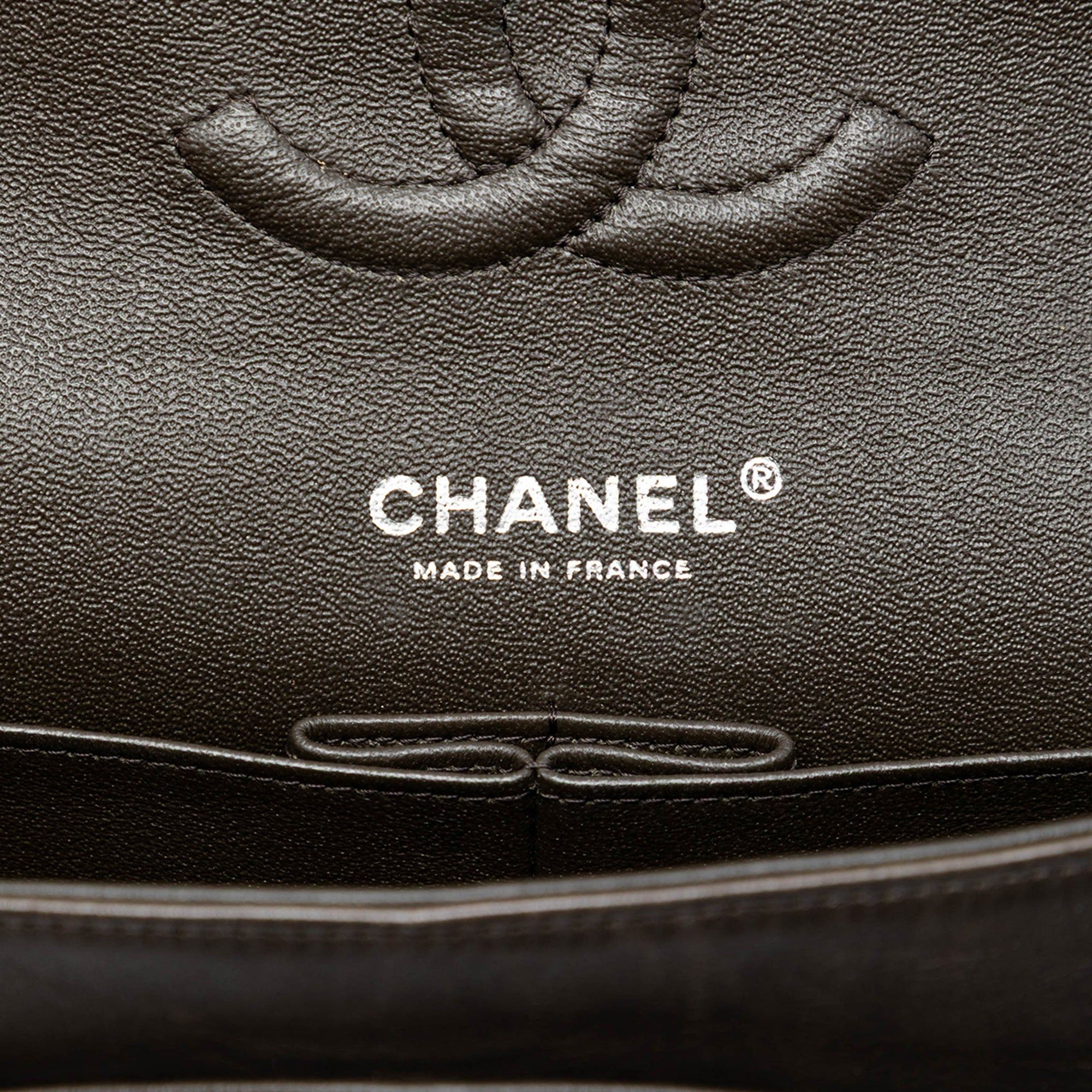 Chanel Medium Classic Tricolor Lambskin Double Flap Size ONE SIZE - 5 Thumbnail