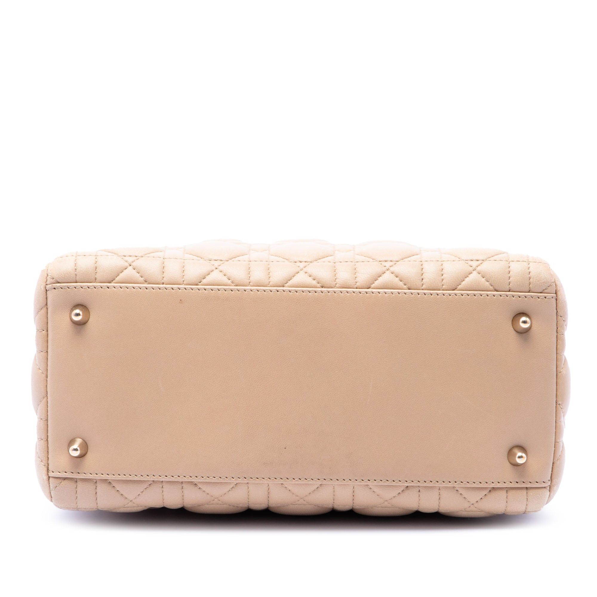Dior Medium Lambskin Cannage Lady Dior Size ONE SIZE - 3 Thumbnail