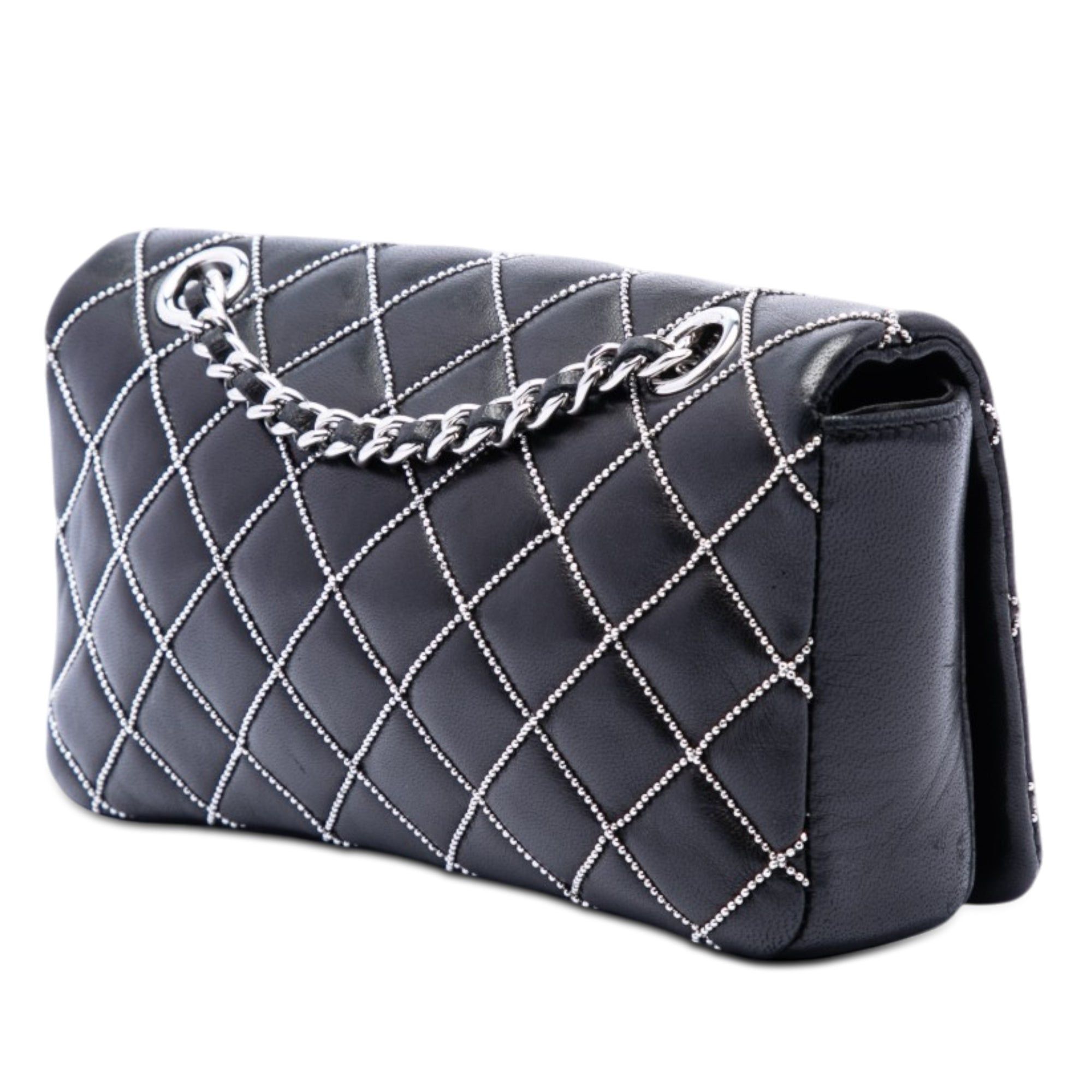 Chanel Mini CC Quilted Lambskin Beaded Full Flap Size ONE SIZE - 2 Thumbnail