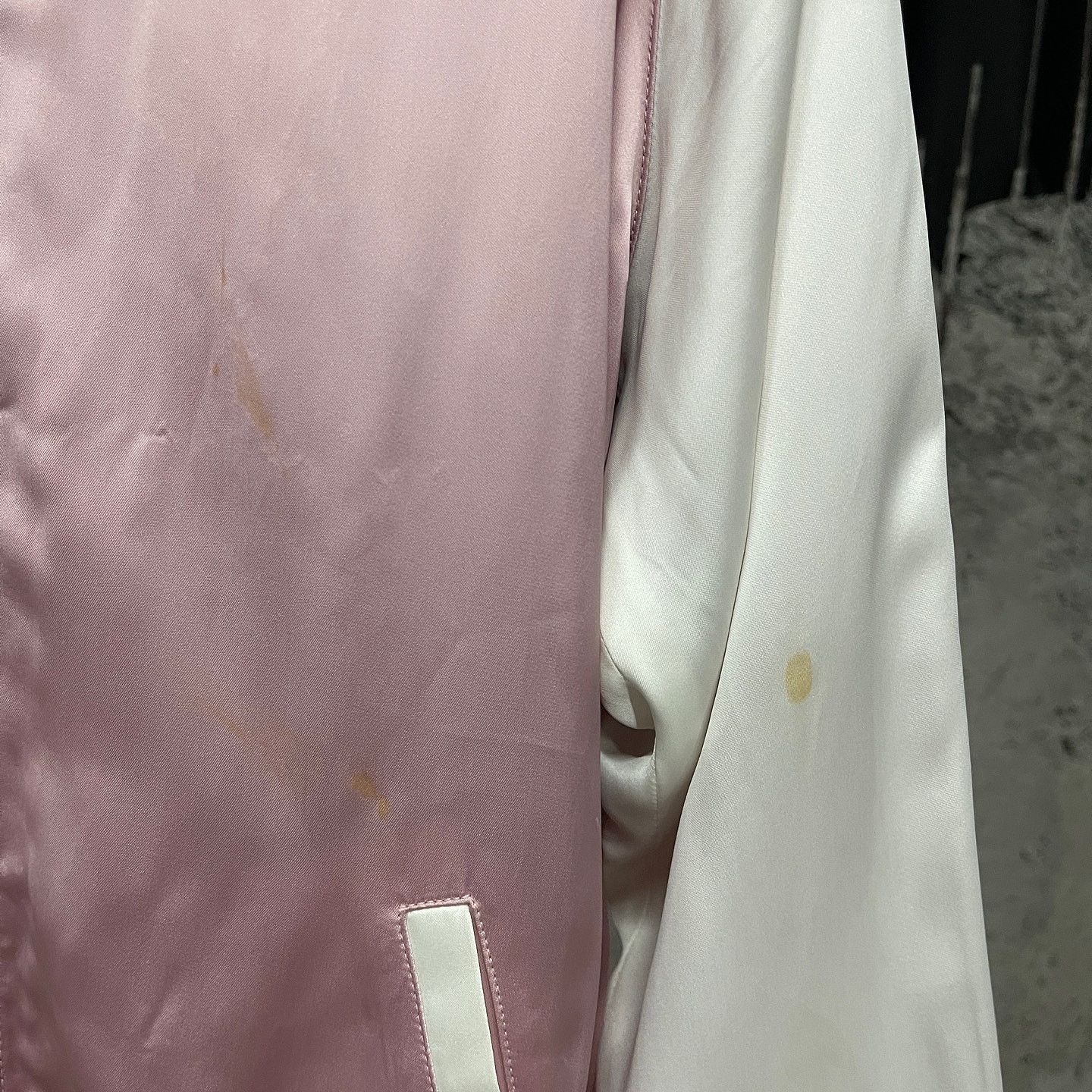 Saint Laurent Paris Saint Laurent Pink Satin Bomber Jacket Size 36 Size XS / US 0-2 / IT 36-38 - 7 Thumbnail