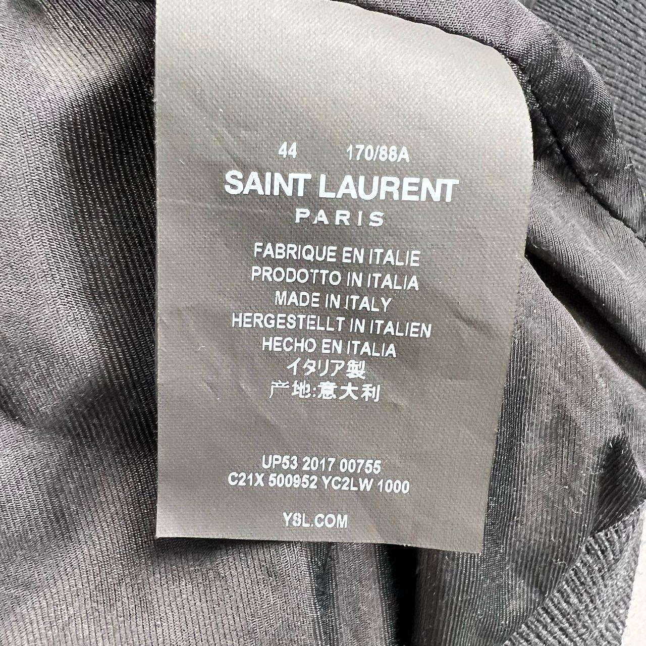 Saint Laurent Paris Saint Laurent Suede Bomber Jacket Size 44 Size US S / EU 44-46 / 1 - 4 Thumbnail