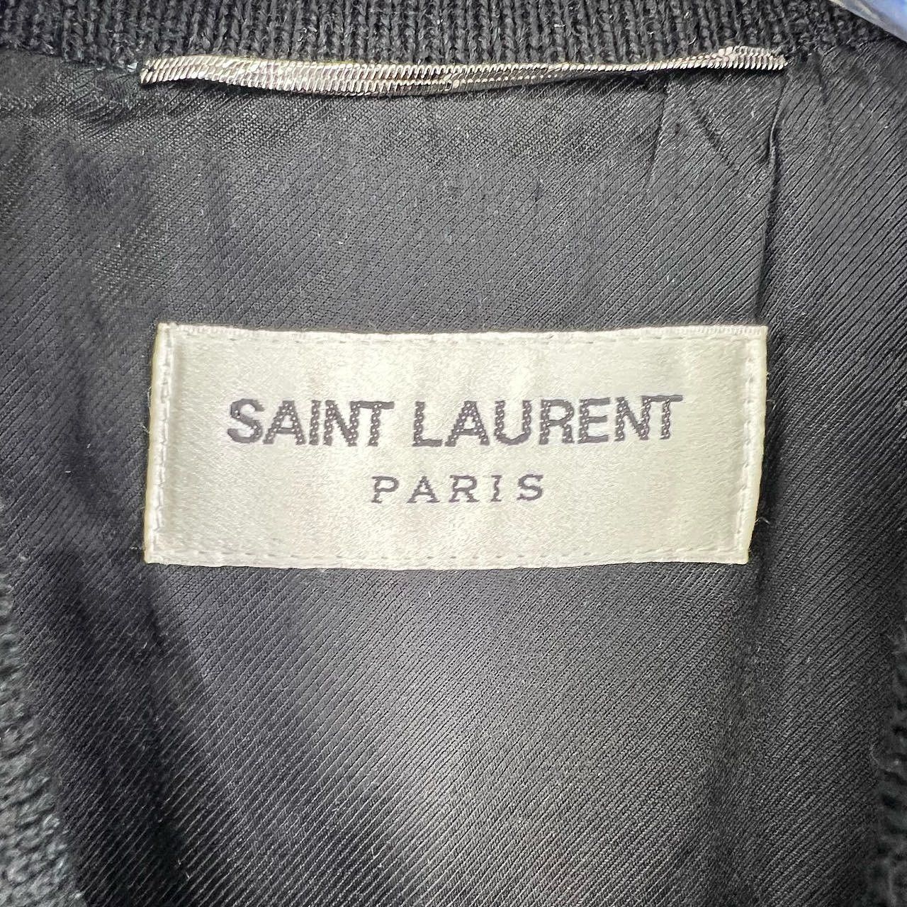 Saint Laurent Paris Saint Laurent Suede Bomber Jacket Size 44 Size US S / EU 44-46 / 1 - 3 Thumbnail