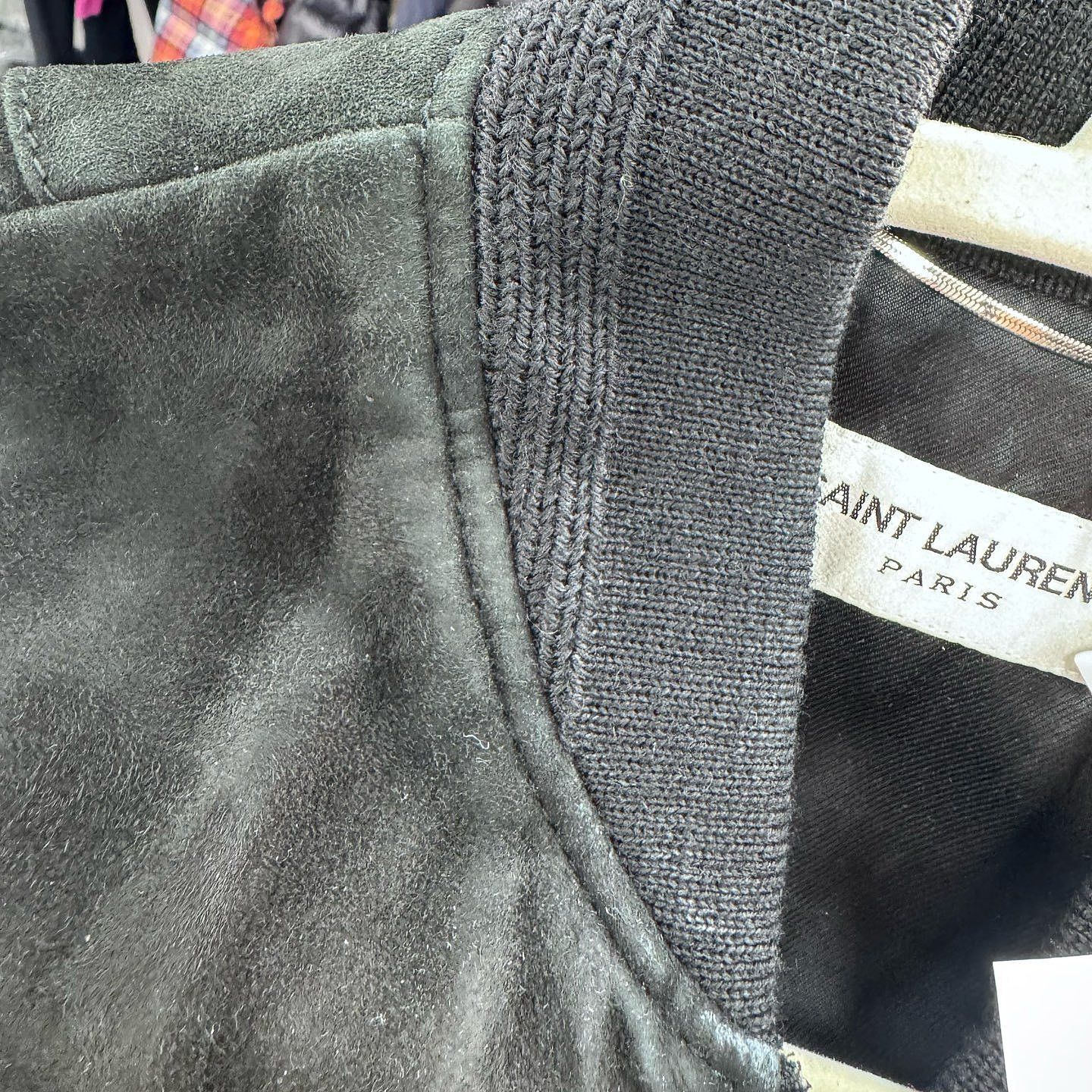 Saint Laurent Paris Saint Laurent Suede Bomber Jacket Size 44 Size US S / EU 44-46 / 1 - 8 Thumbnail