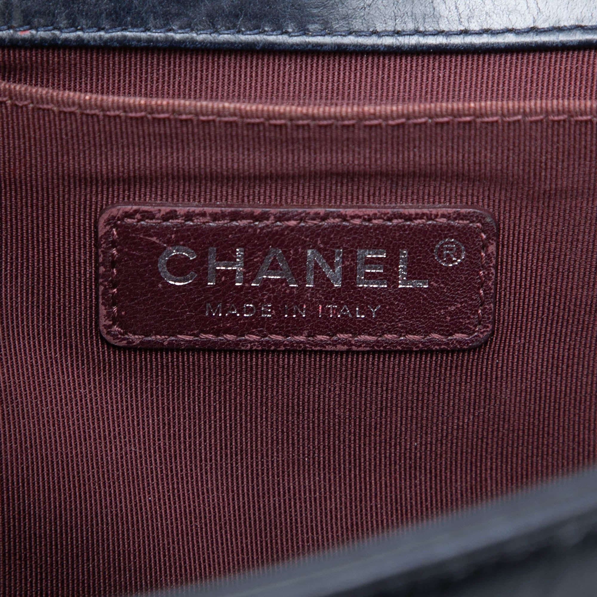 Chanel Old Medium Quilted Glazed Calfskin Chain Around Boy Flap Size ONE SIZE - 5 Thumbnail