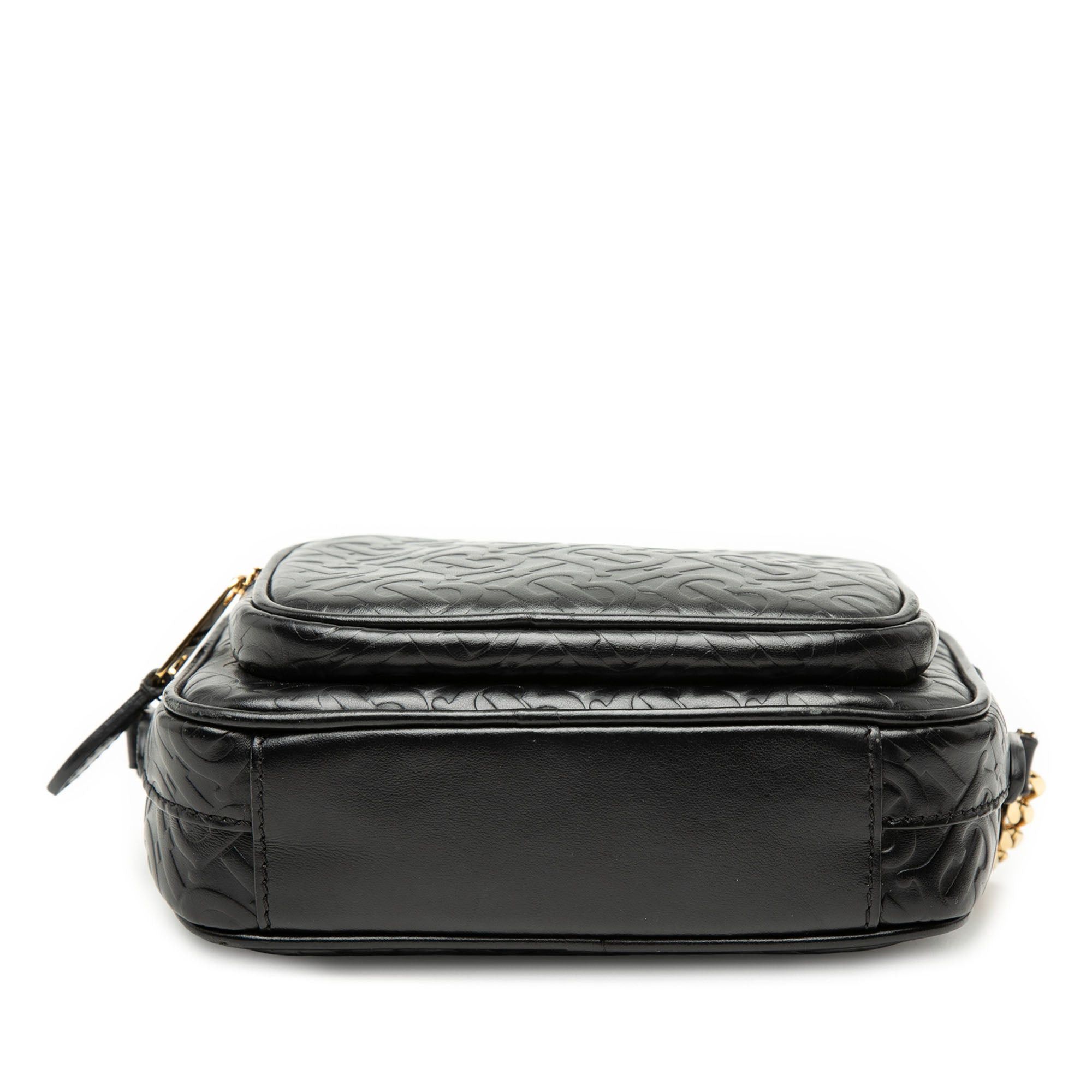 Burberry Embossed Calfskin TB Monogram Camera Chain Crossbody Size ONE SIZE - 3 Thumbnail