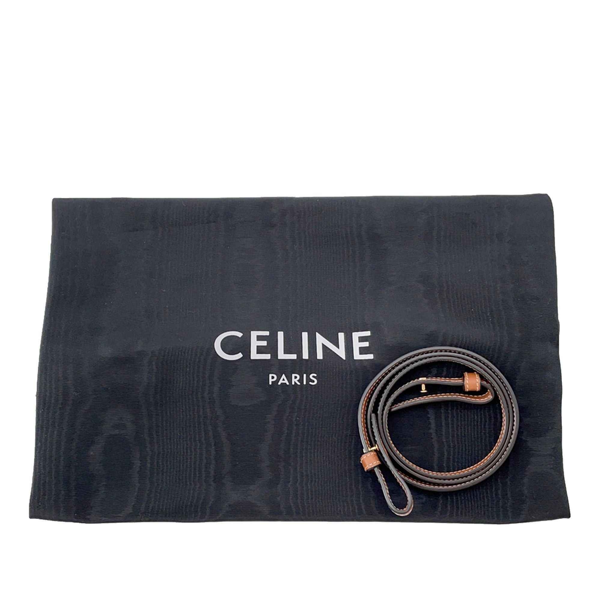 Celine Small Triomphe Coated Canvas Vertical Cabas Tote Size ONE SIZE - 15 Thumbnail