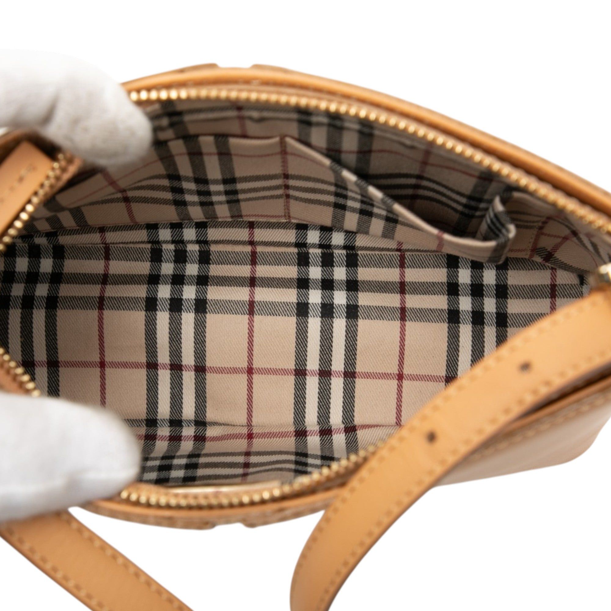 Burberry Leather Shoulder Bag Size ONE SIZE - 4 Thumbnail