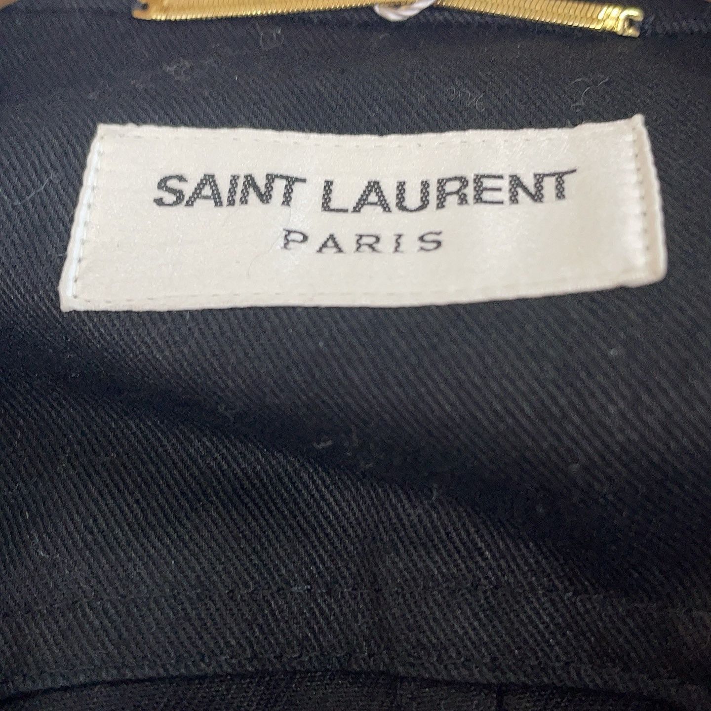 Saint Laurent Paris Saint Laurent Belted Cotton Jacket Size 38 Size S / US 4 / IT 40 - 3 Thumbnail