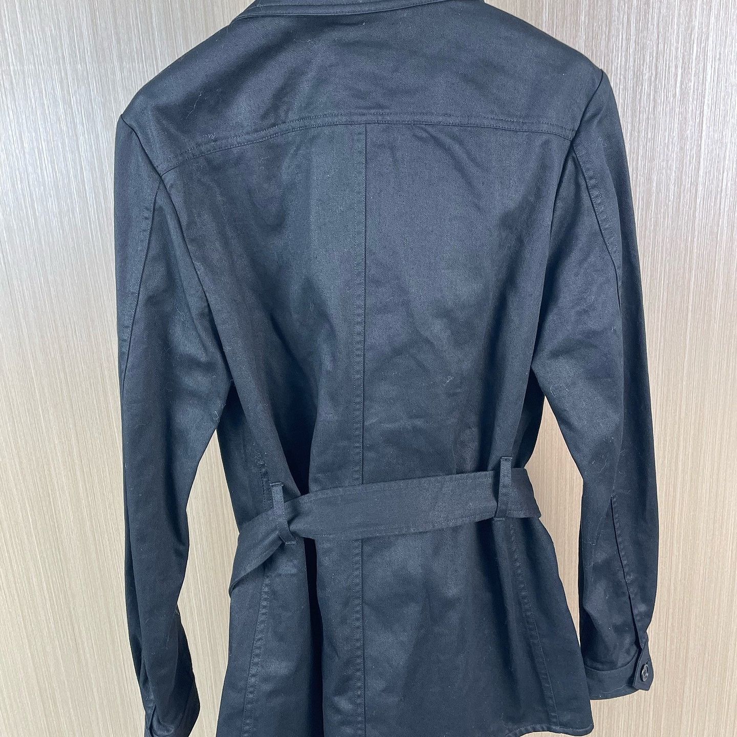 Saint Laurent Paris Saint Laurent Belted Cotton Jacket Size 38 Size S / US 4 / IT 40 - 2 Thumbnail