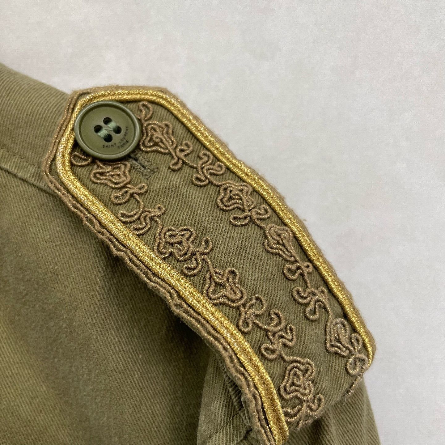 Saint Laurent Paris Saint Laurent Military Embroidered Jacket Size 34 Size XS / US 0-2 / IT 36-38 - 5 Thumbnail