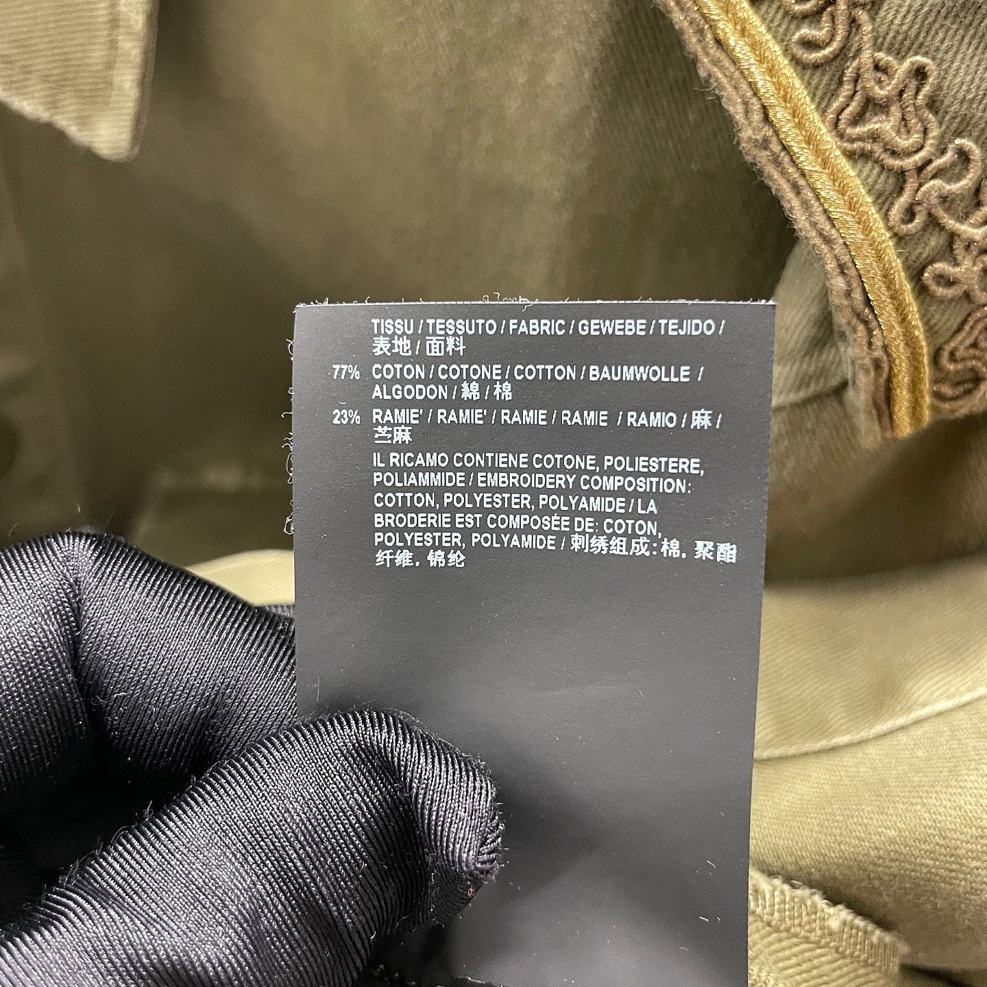 Saint Laurent Paris Saint Laurent Military Embroidered Jacket Size 34 Size XS / US 0-2 / IT 36-38 - 8 Thumbnail