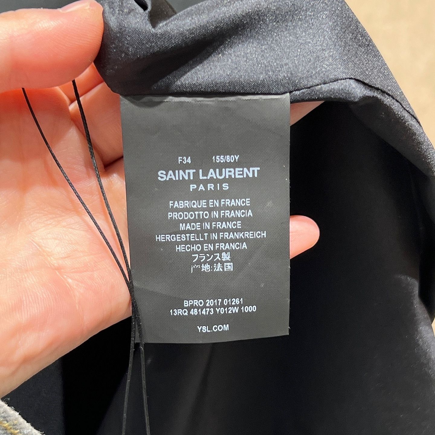 Saint Laurent Paris Saint Laurent Tassel Mini Dress Size FR 34 Size XS / US 0-2 / IT 36-38 - 4 Thumbnail