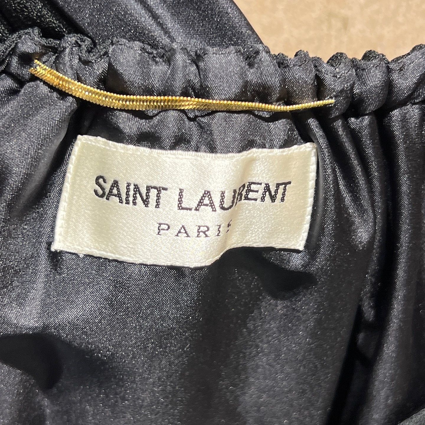 Saint Laurent Paris Saint Laurent Tassel Mini Dress Size FR 34 Size XS / US 0-2 / IT 36-38 - 3 Thumbnail