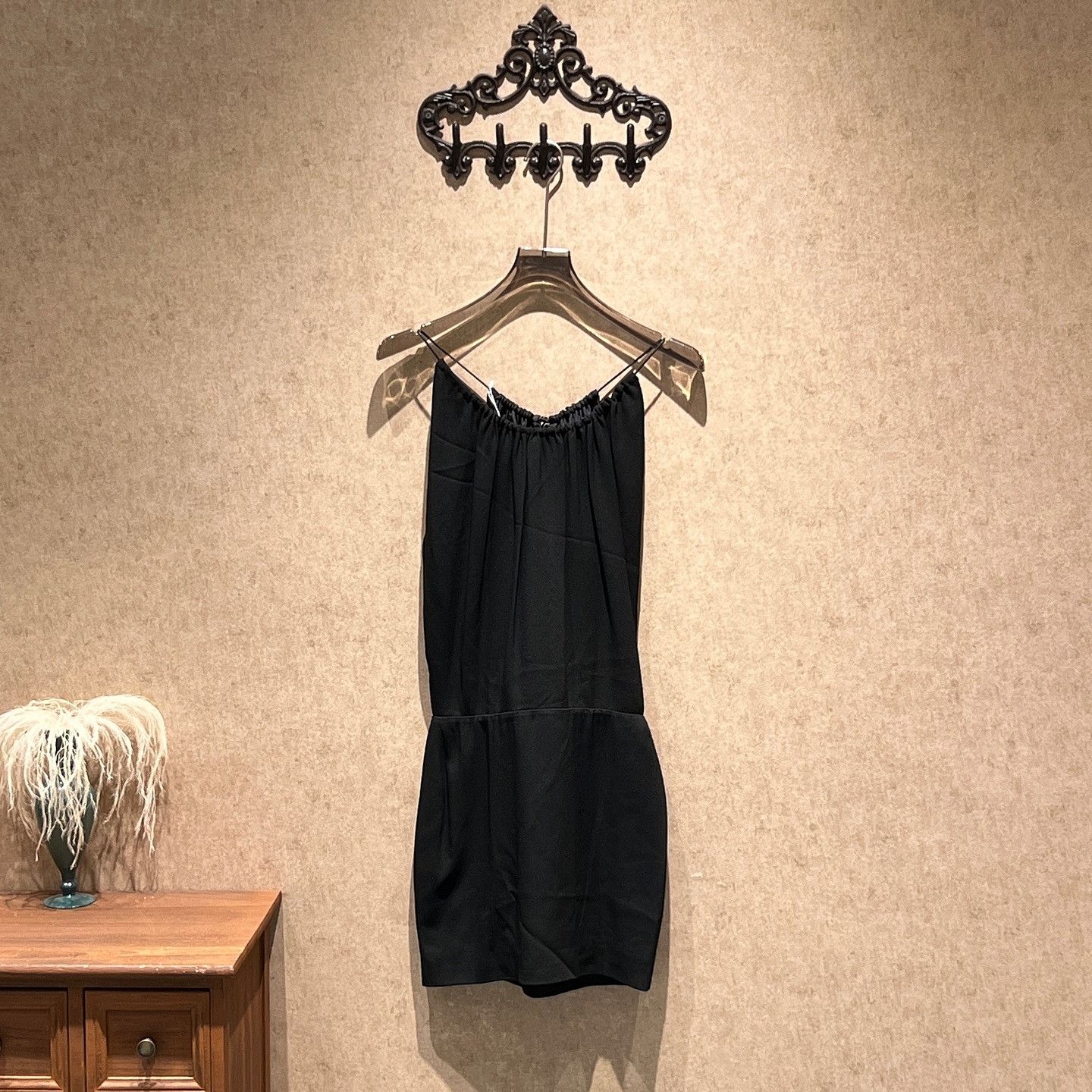 Saint Laurent Paris Saint Laurent Tassel Mini Dress Size FR 34 Size XS / US 0-2 / IT 36-38 - 2 Thumbnail