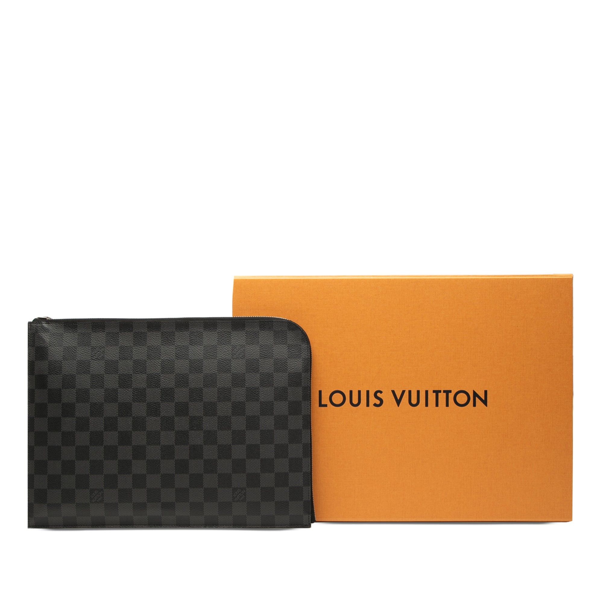 Louis Vuitton Damier Graphite Pochette Jour GM Size ONE SIZE - 8 Thumbnail