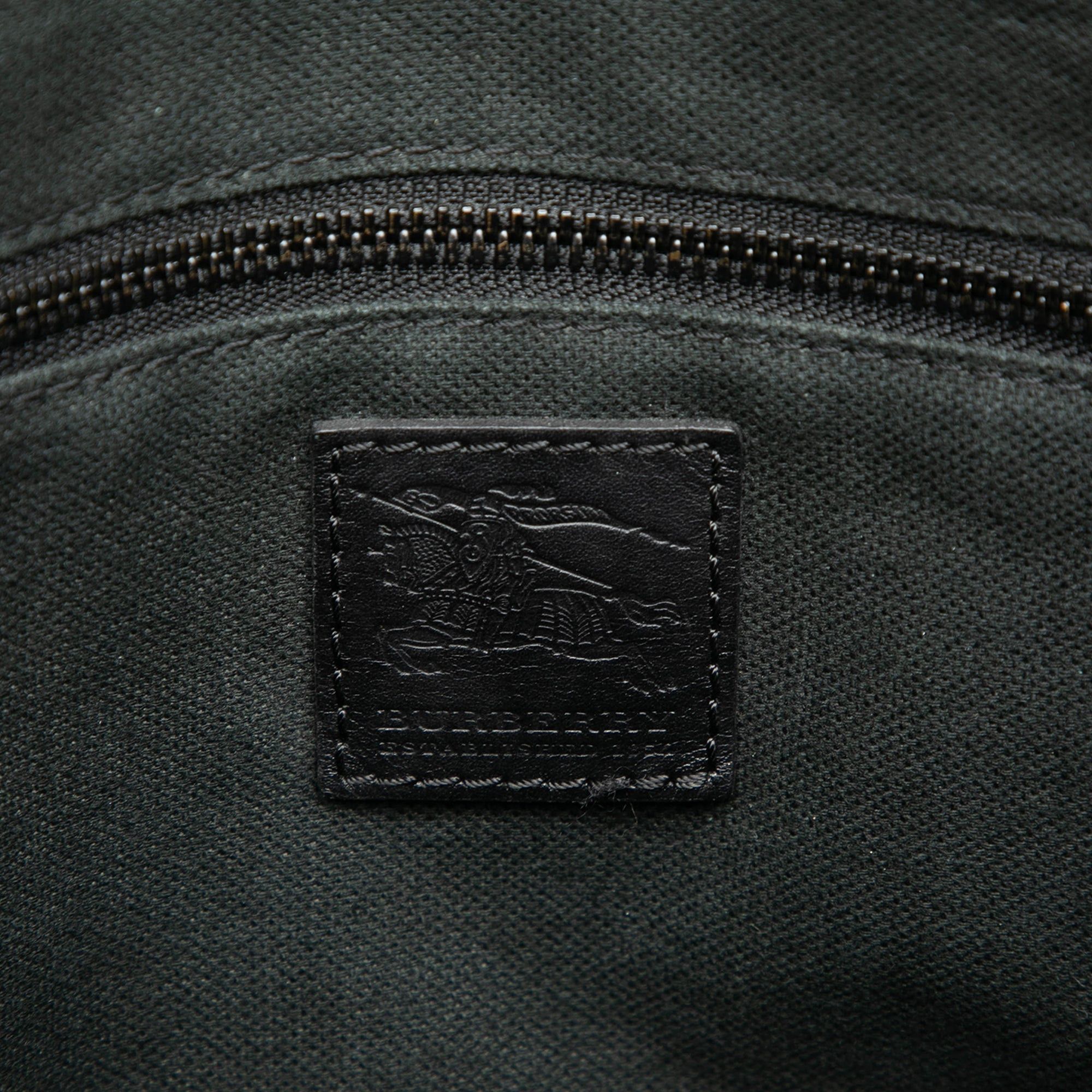 Burberry Haymarket Check Coated Canvas Messenger Bag Size ONE SIZE - 5 Thumbnail
